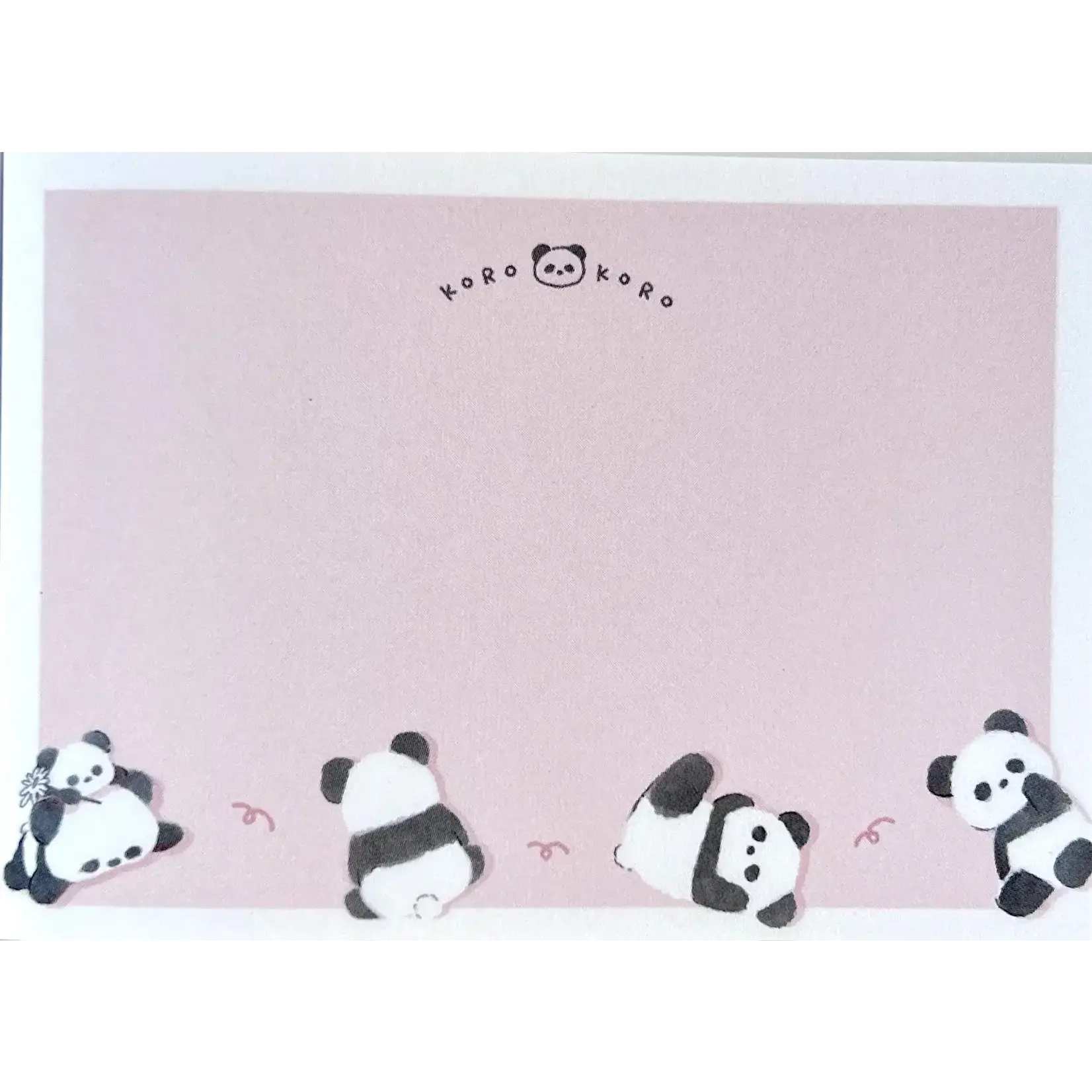 Q-Lia Panda Pankoru Mini Notepads - 74634