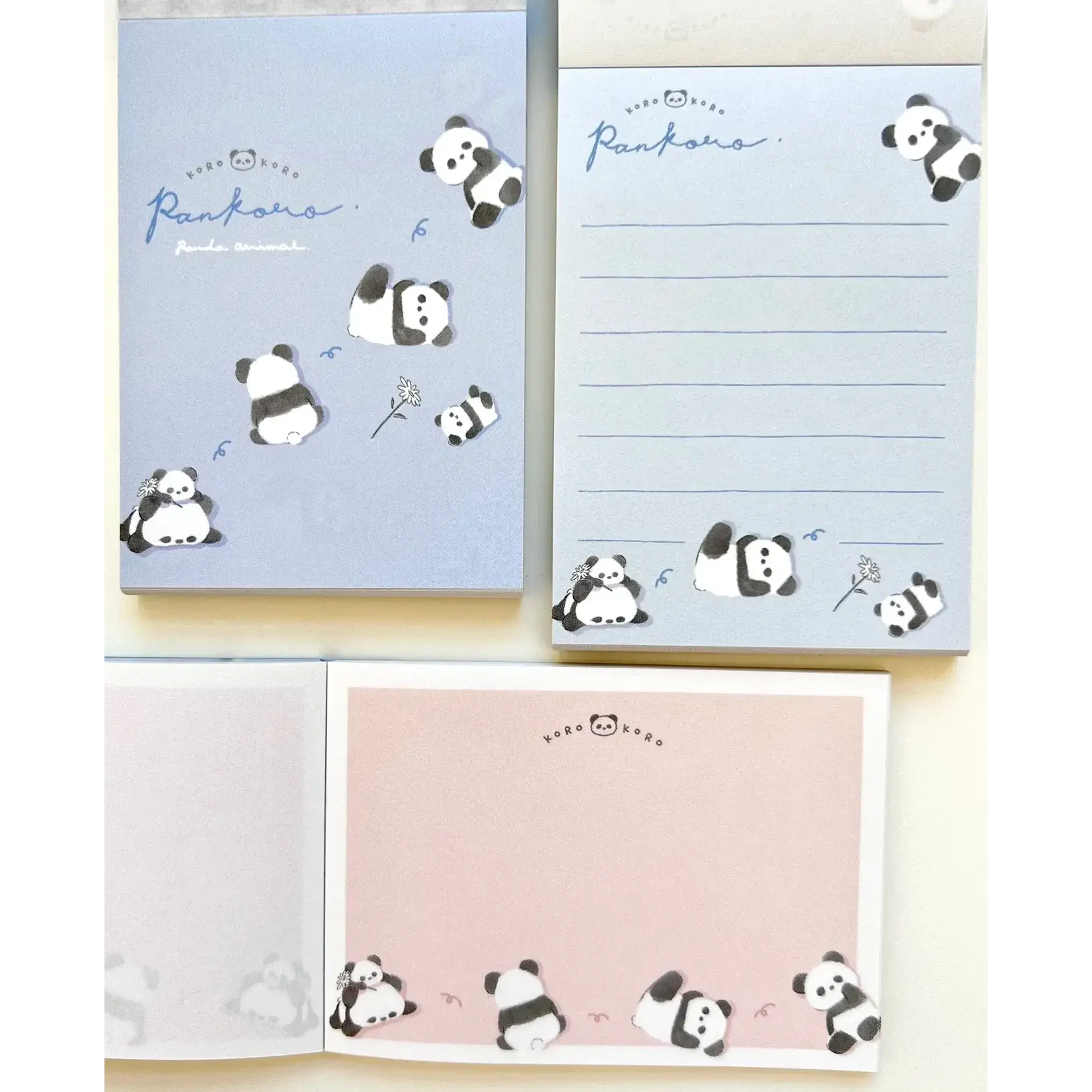 Q-Lia Panda Pankoru Mini Notepads - 74634
