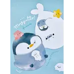 Q-Lia Penguin and Seal Mugyutto Mini Notepads - 80079