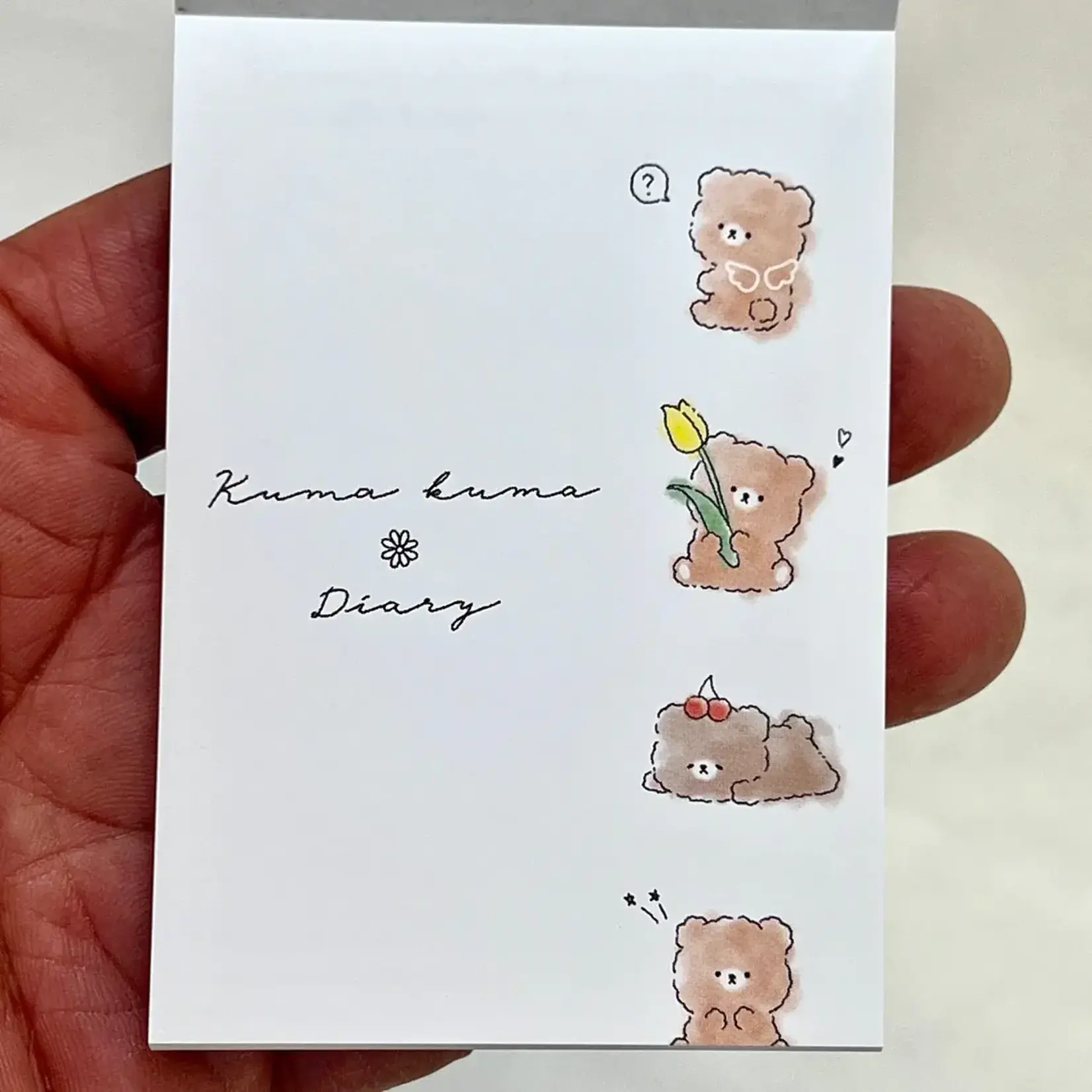 Crux Kuma Kuma Bear Diary Mini Notepads - 112669