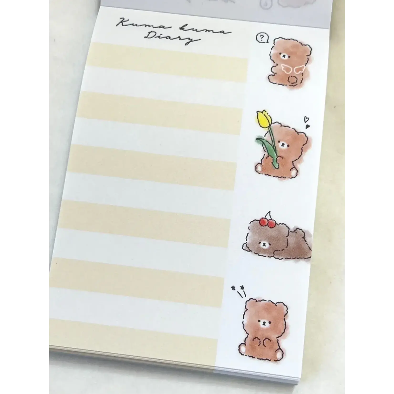 Crux Kuma Kuma Bear Diary Mini Notepads - 112669