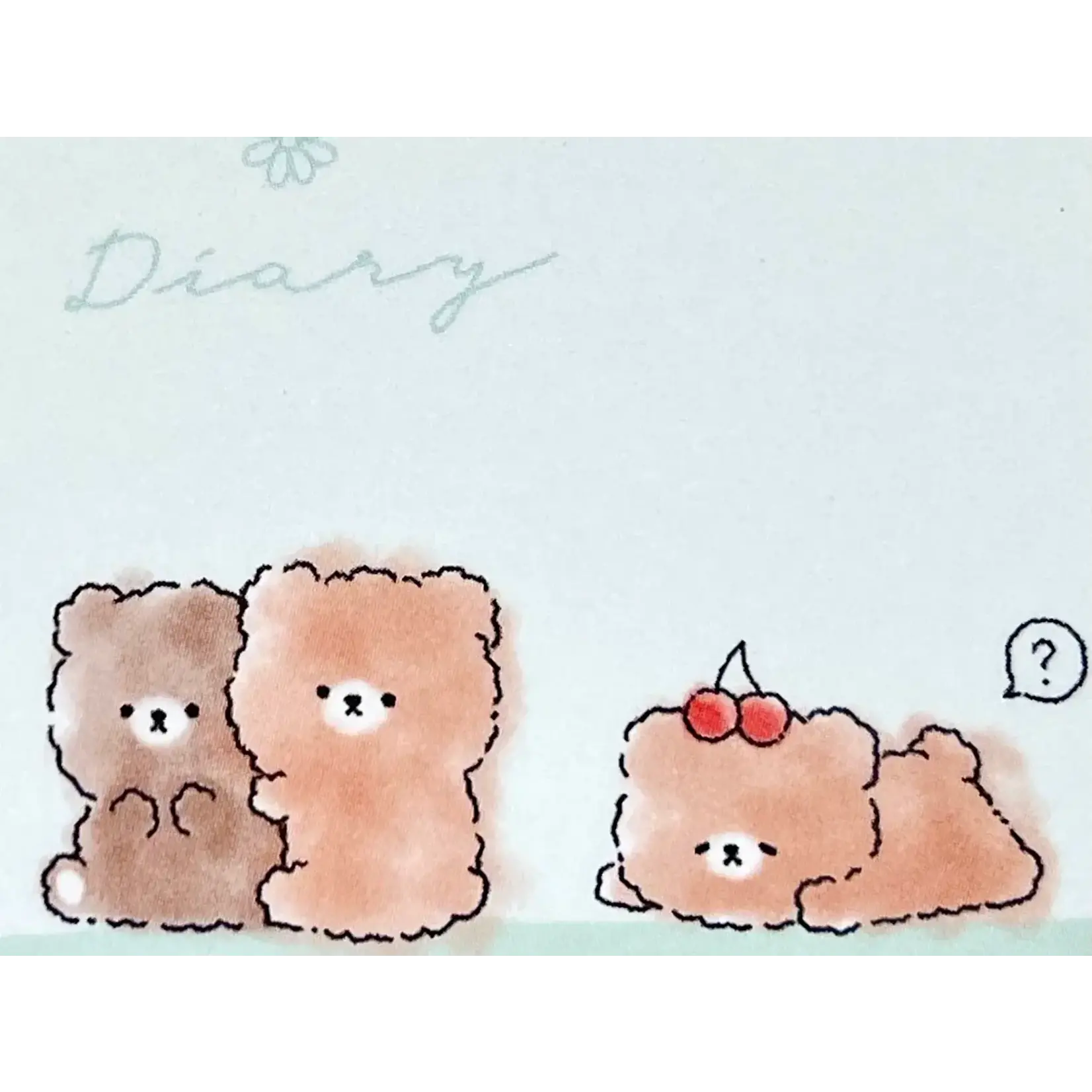 Crux Kuma Kuma Bear Diary Mini Notepads - 112669