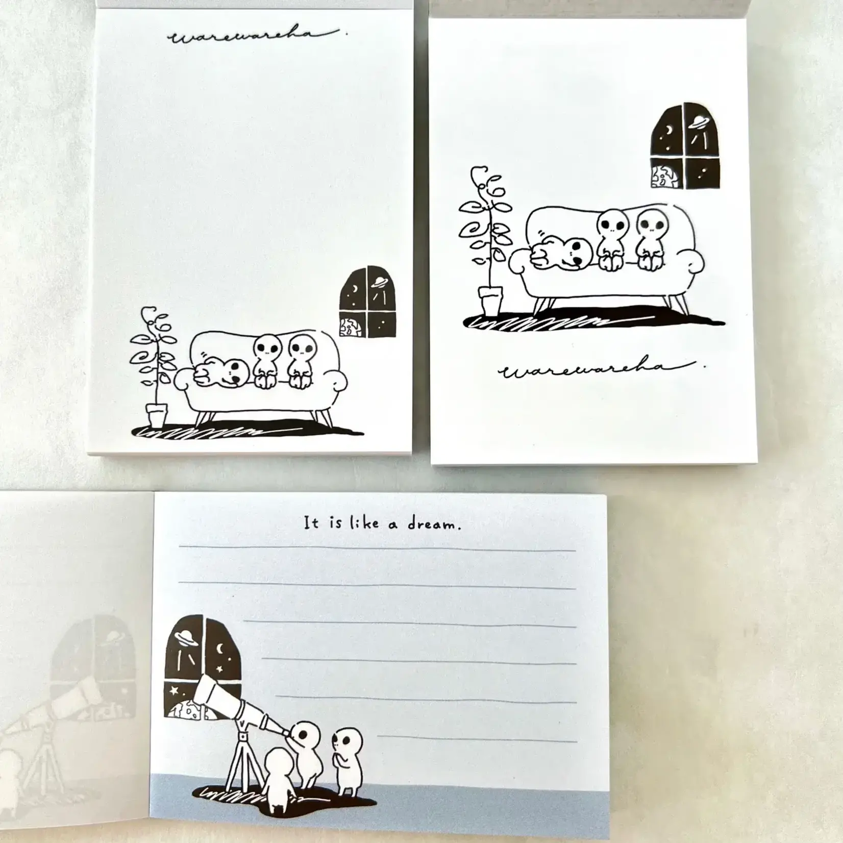 Crux Relax Aliens Mini Notepads - 113691