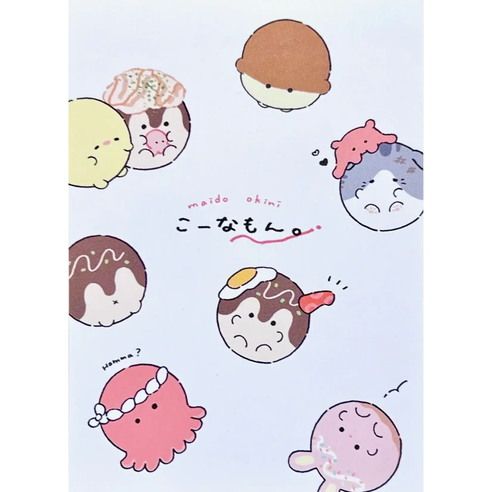 Crux Animal Takoyaki Mini Notepads - 119689