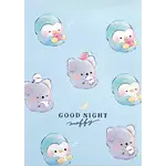 Kamio Bear Penguin Good Night Mini Notepads - 211703