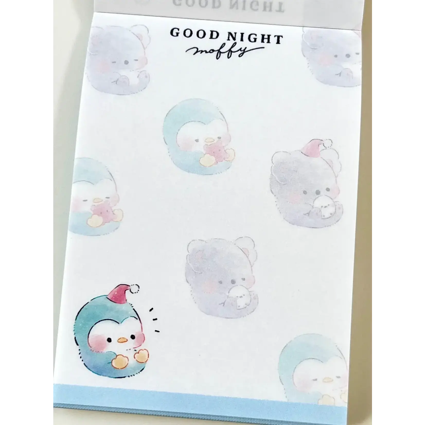 Kamio Bear Penguin Good Night Mini Notepads - 211703