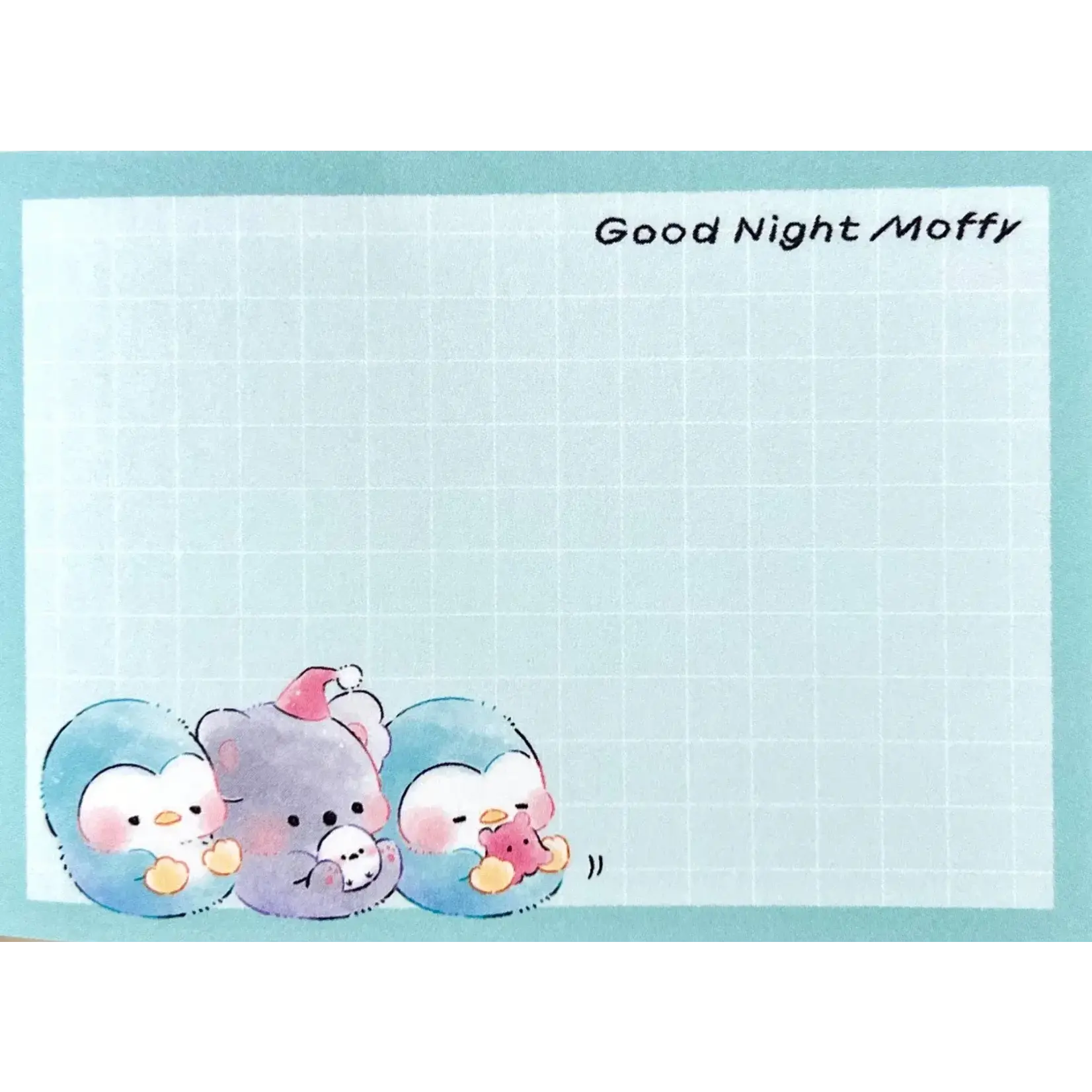 Kamio Bear Penguin Good Night Mini Notepads - 211703