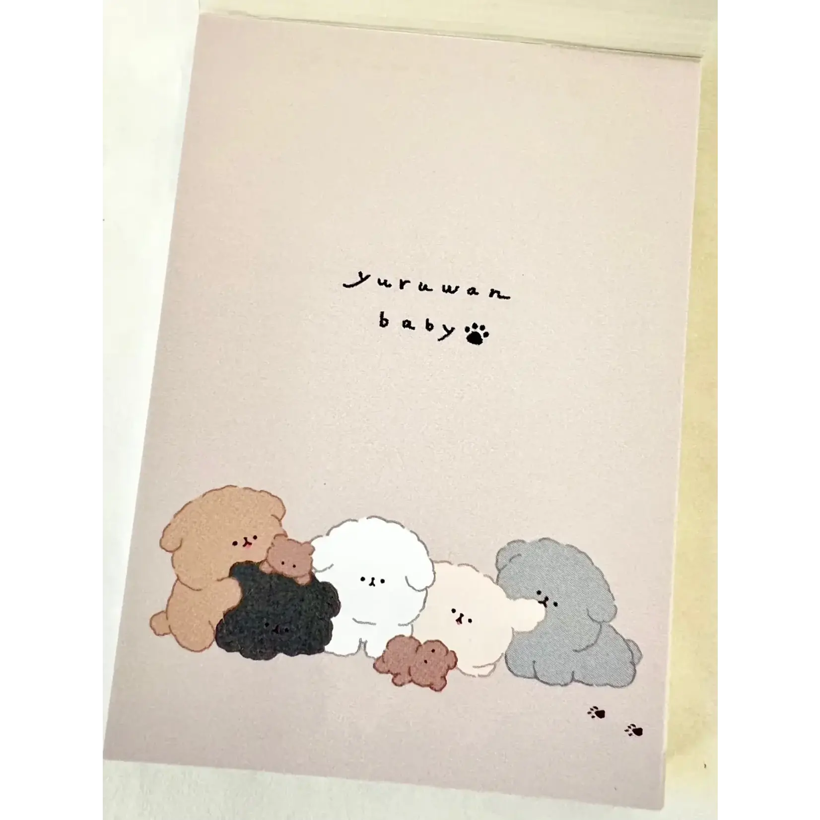 Kamio Puppy Dog Mini Notepads - 212054