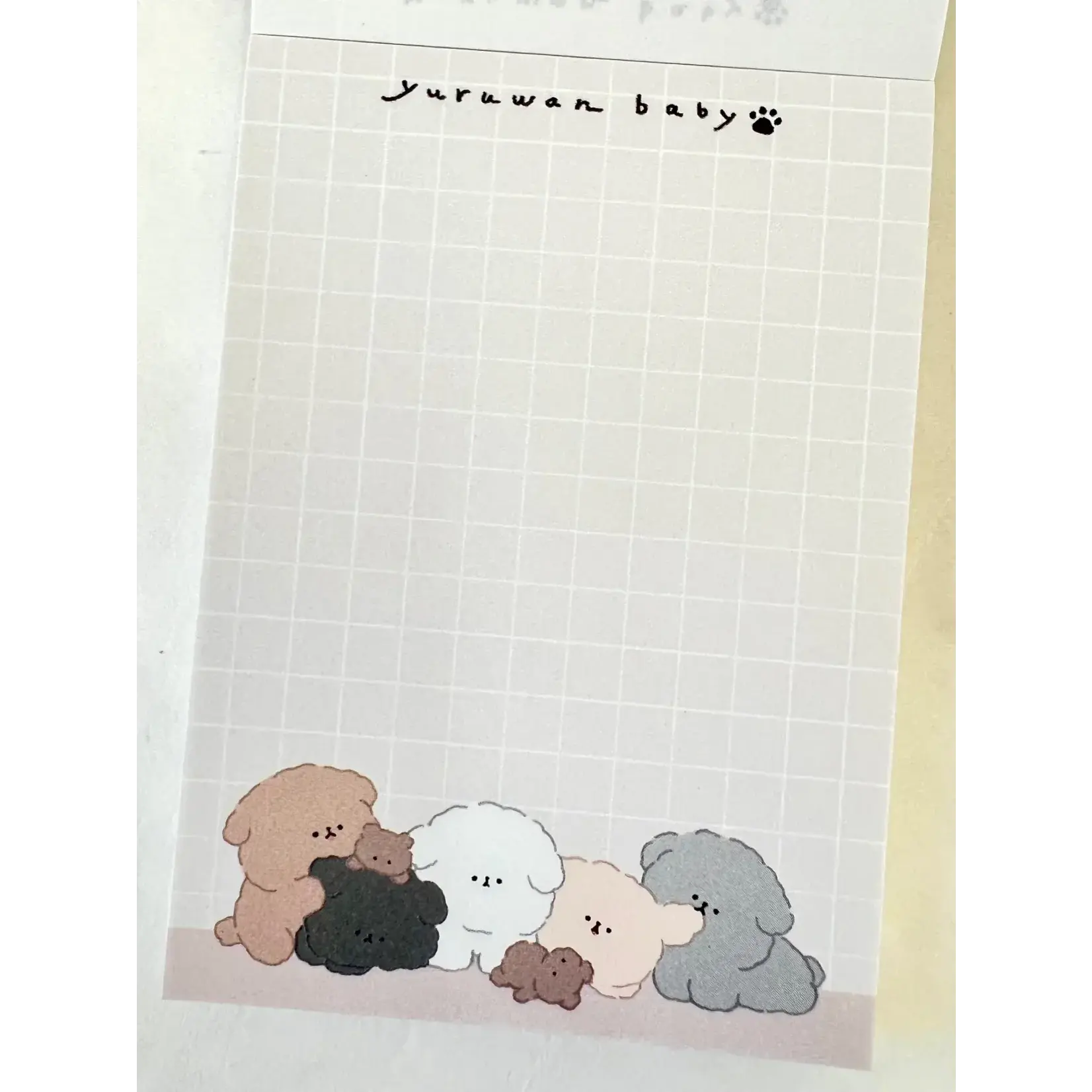 Kamio Puppy Dog Mini Notepads - 212054