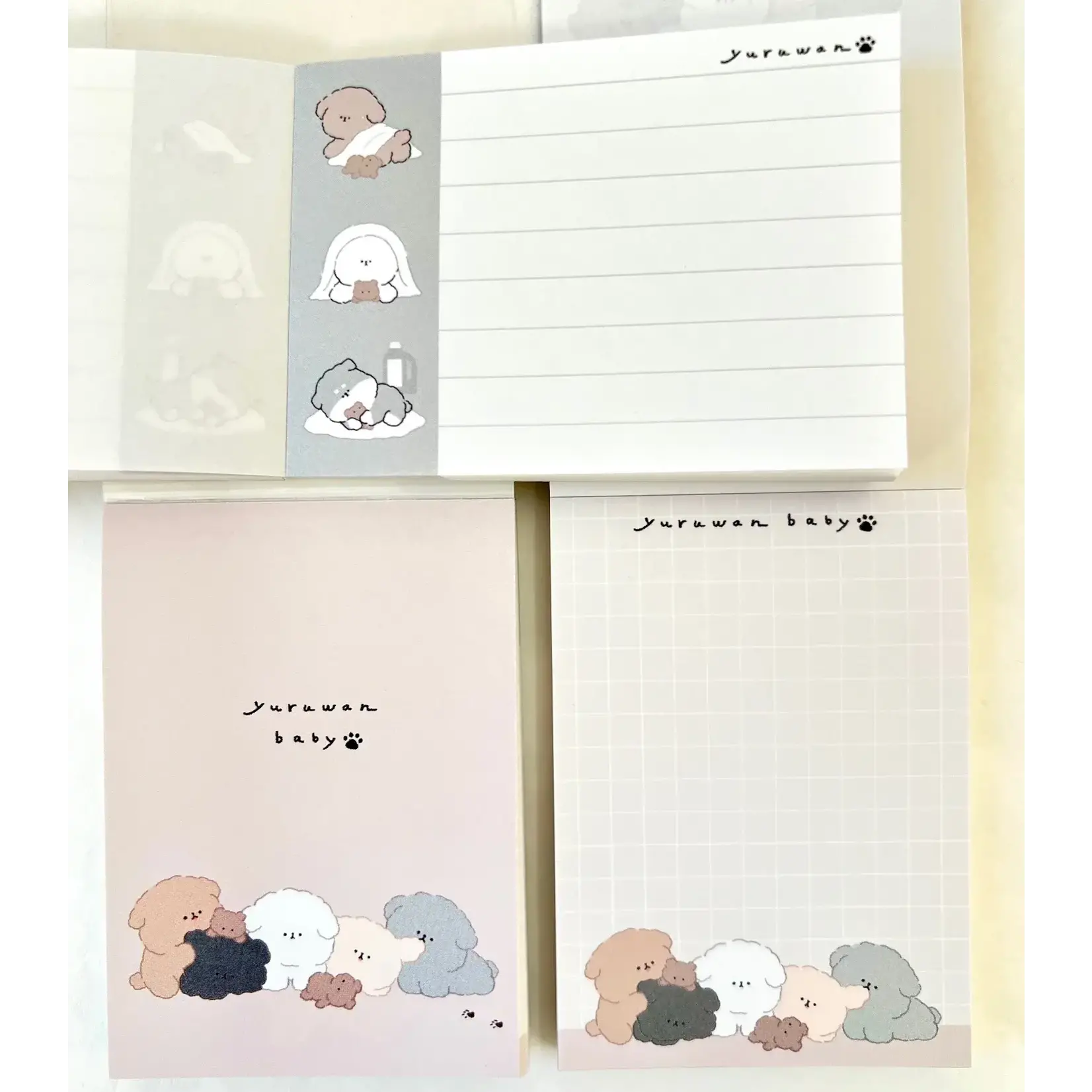 Kamio Puppy Dog Mini Notepads - 212054