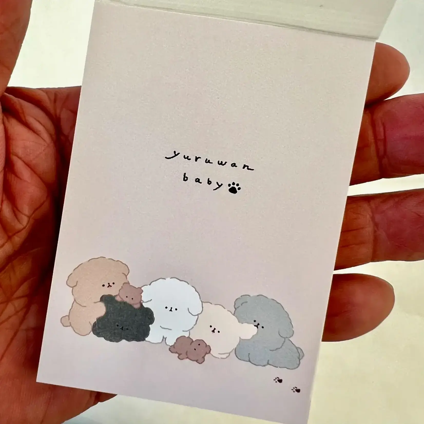Kamio Puppy Dog Mini Notepads - 212054