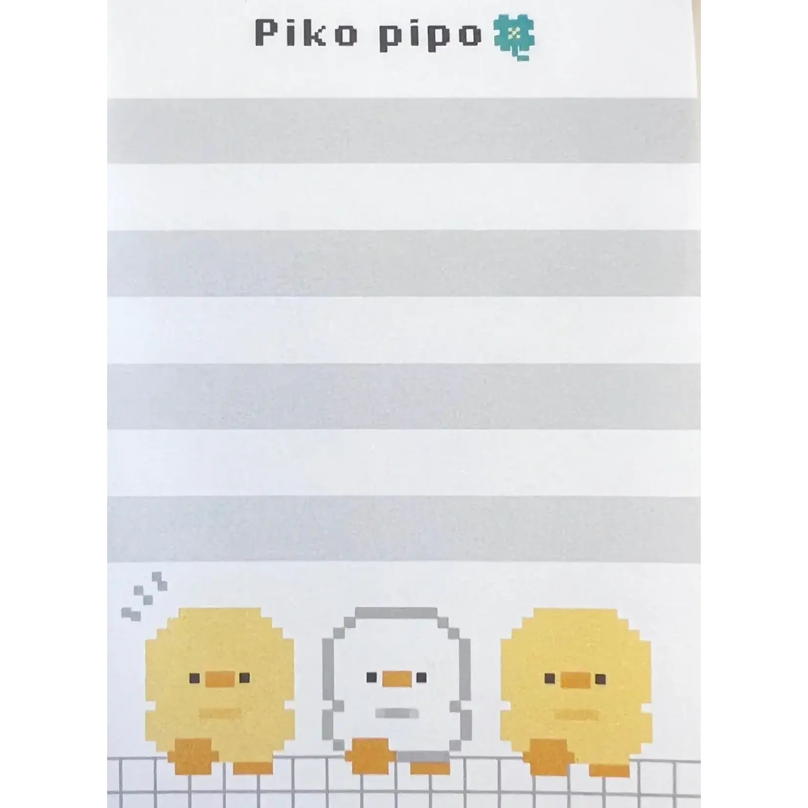 Kamio Pixel Chick Piko Pipo Mini Notepads - 218095