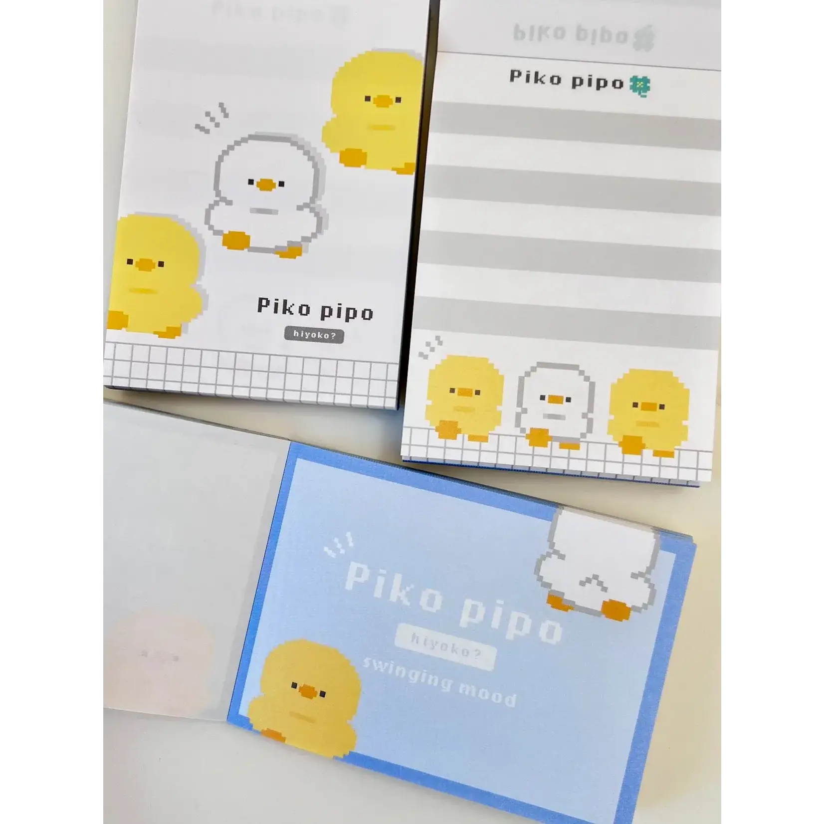 Kamio Pixel Chick Piko Pipo Mini Notepads - 218095