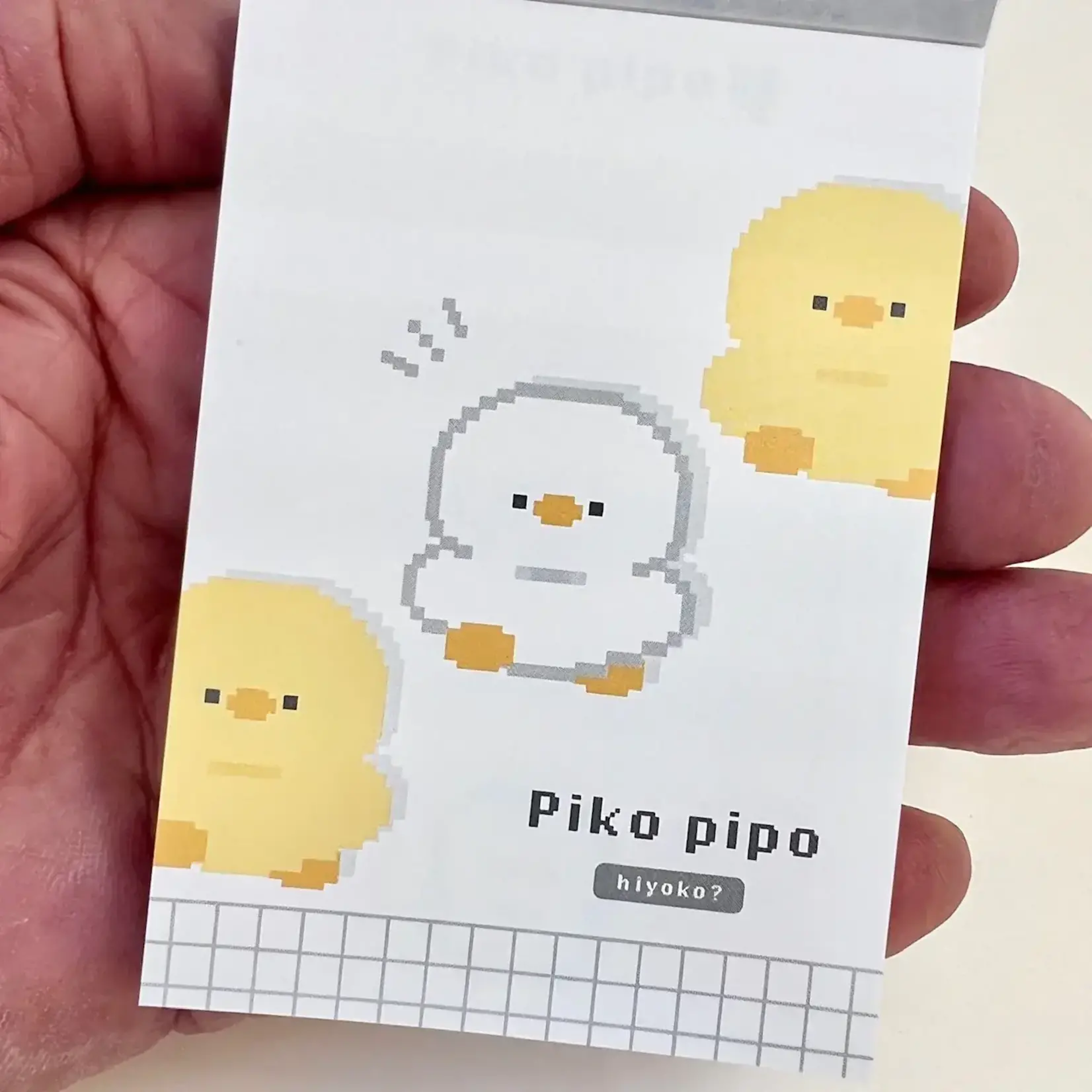 Kamio Pixel Chick Piko Pipo Mini Notepads - 218095