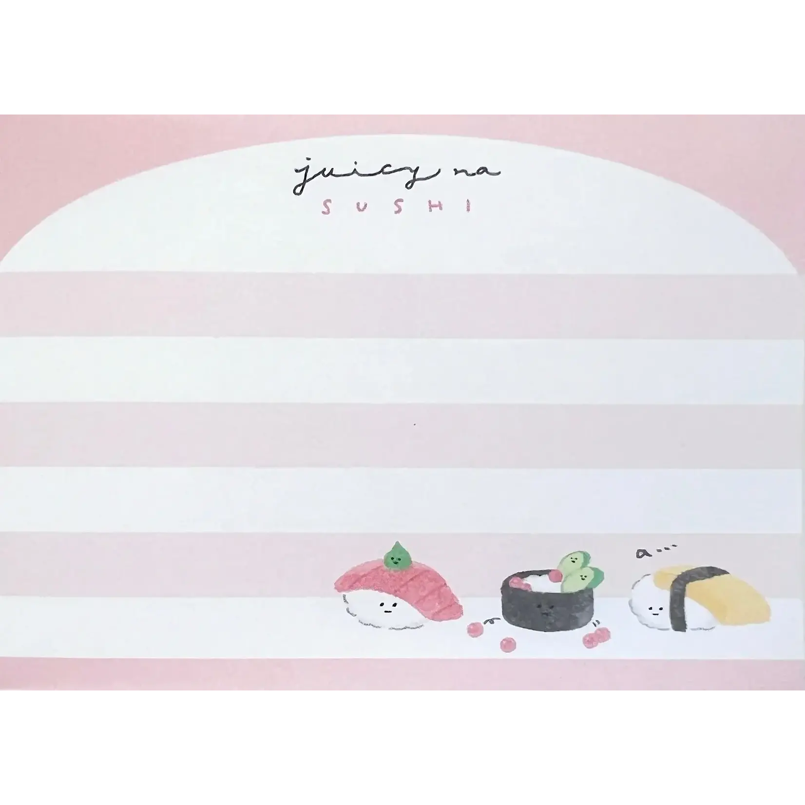 Kamio Sushi Juicy Mini Notepads - 218106