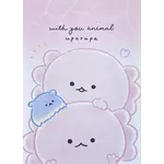 Kamio Axolotl Mini Notepads - 219291
