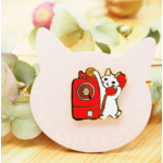 Pottering Cat Pottering Cat Enamel Pin Badge - Public Telephone