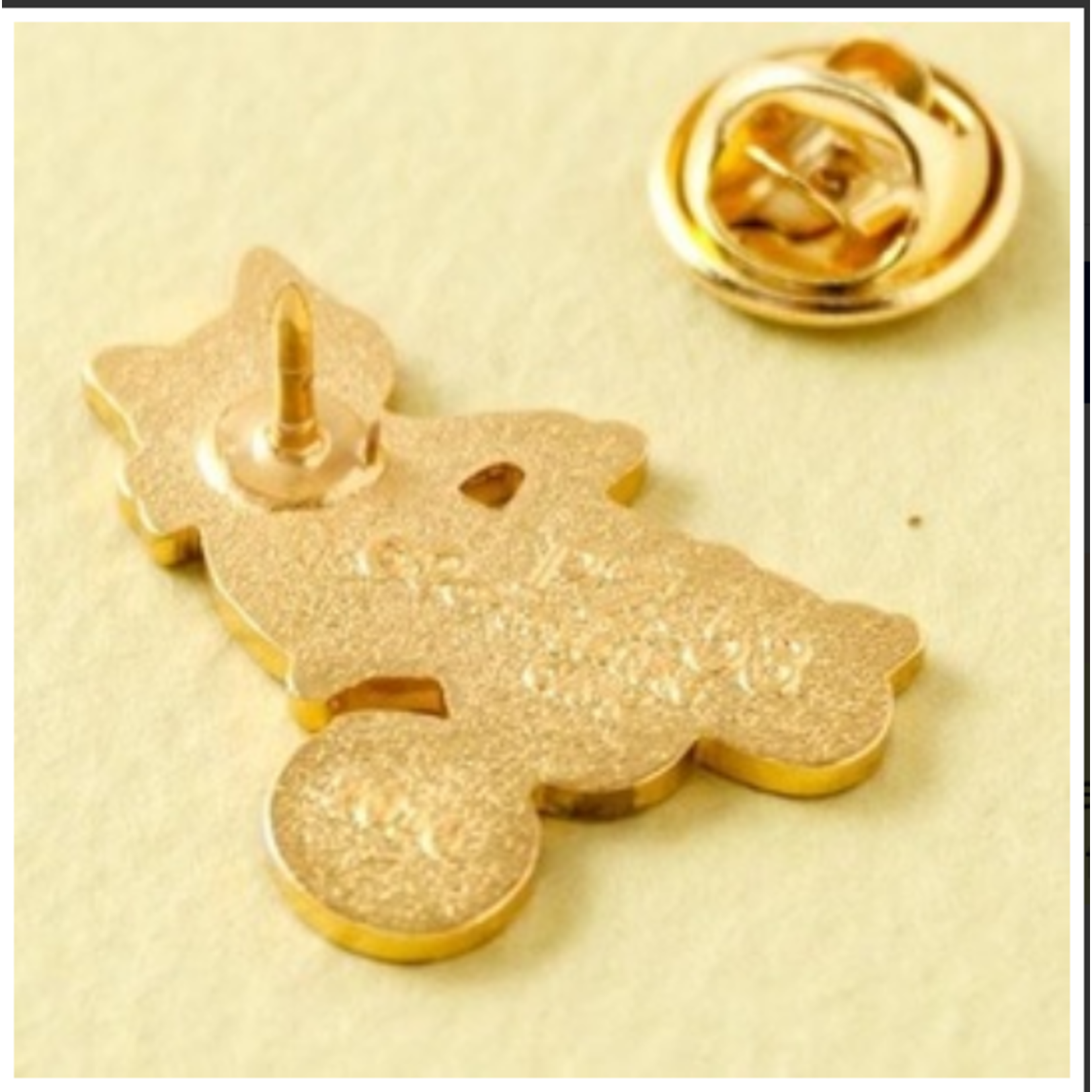 Pottering Cat Pottering Cat Enamel Pin Badge - Tricycle