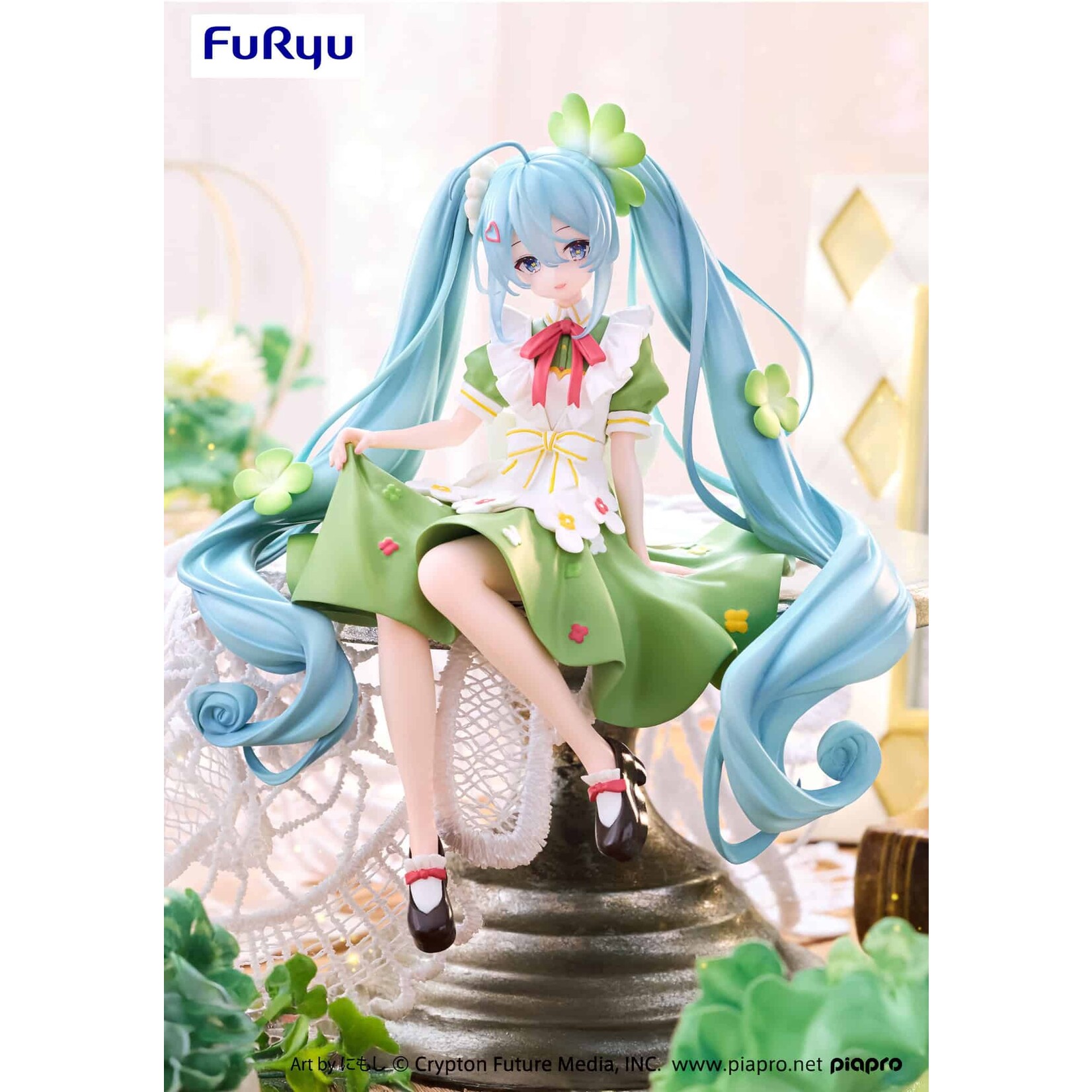 FuRyu Hatsune Miku Noodle Stopper Figure (Flower Fairy Clover) AMU-SHP2293-CI