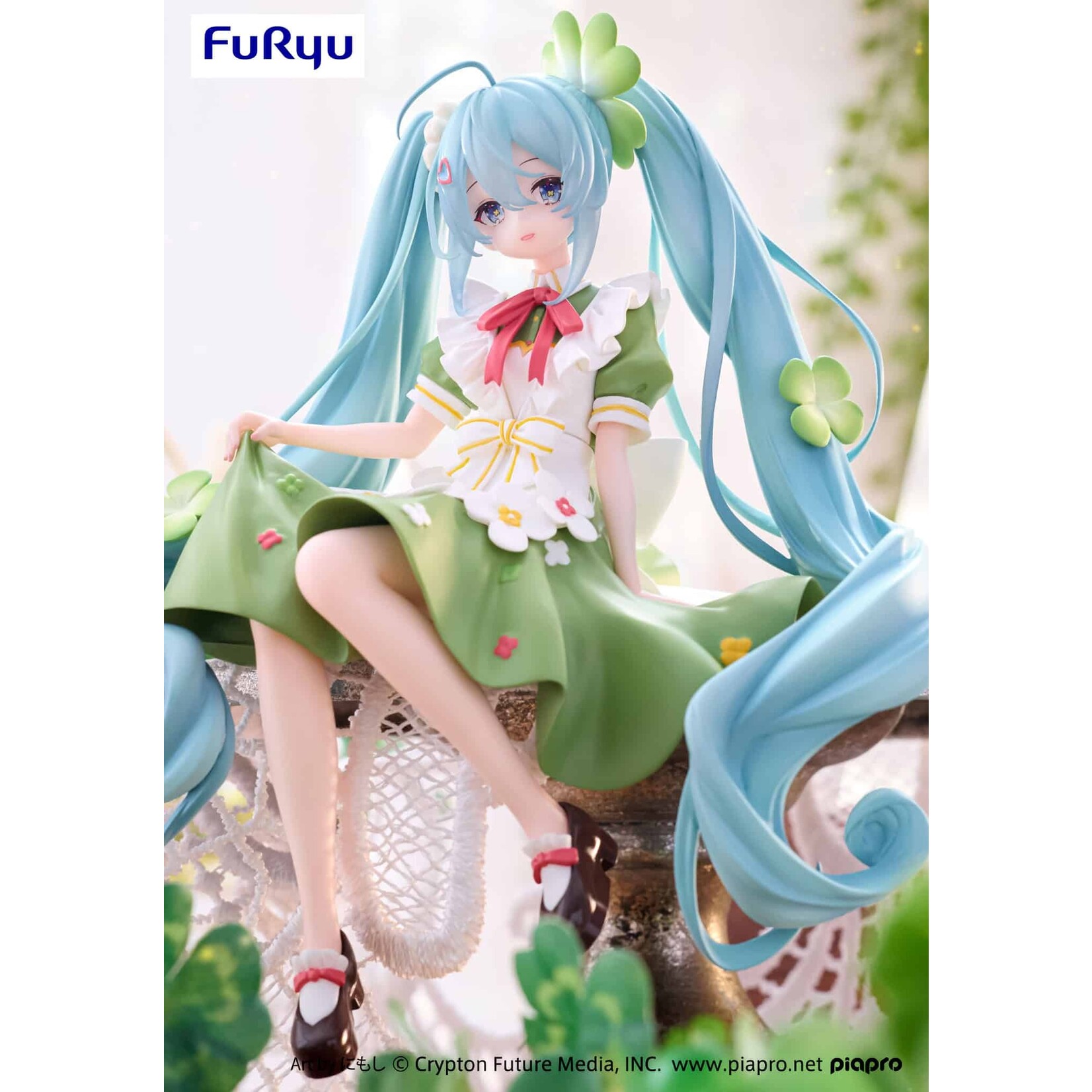 FuRyu Hatsune Miku Noodle Stopper Figure (Flower Fairy Clover) AMU-SHP2293-CI