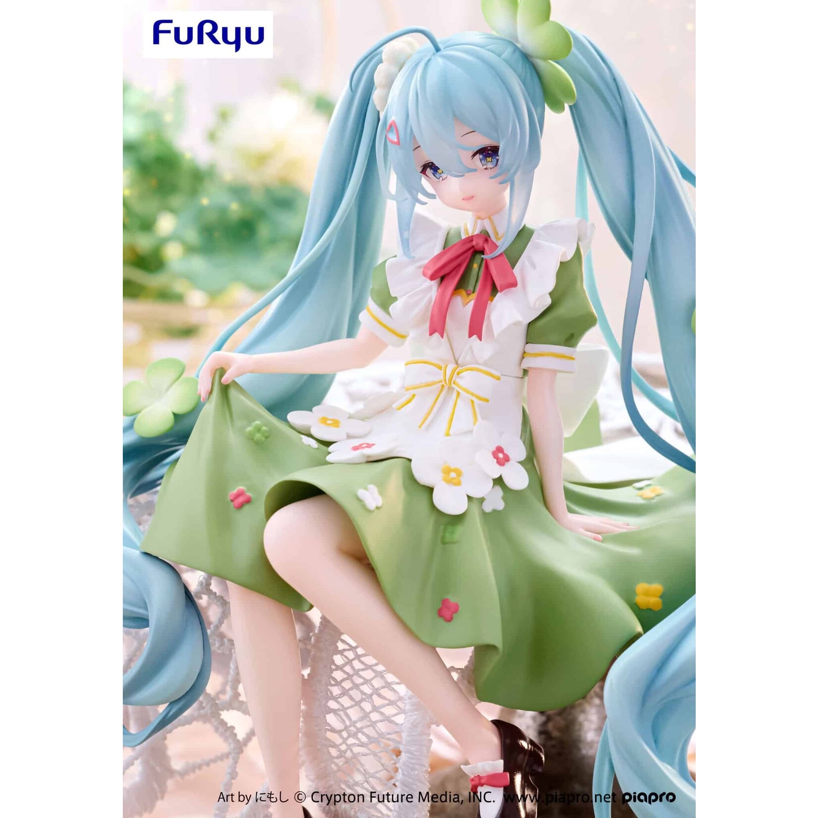 FuRyu Hatsune Miku Noodle Stopper Figure (Flower Fairy Clover) AMU-SHP2293-CI