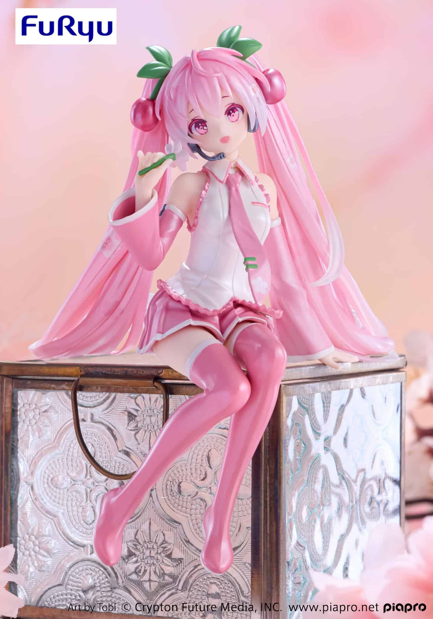Hatsune Miku Noodle Stopper Figure (2024 Pearl Color ver.) AMU