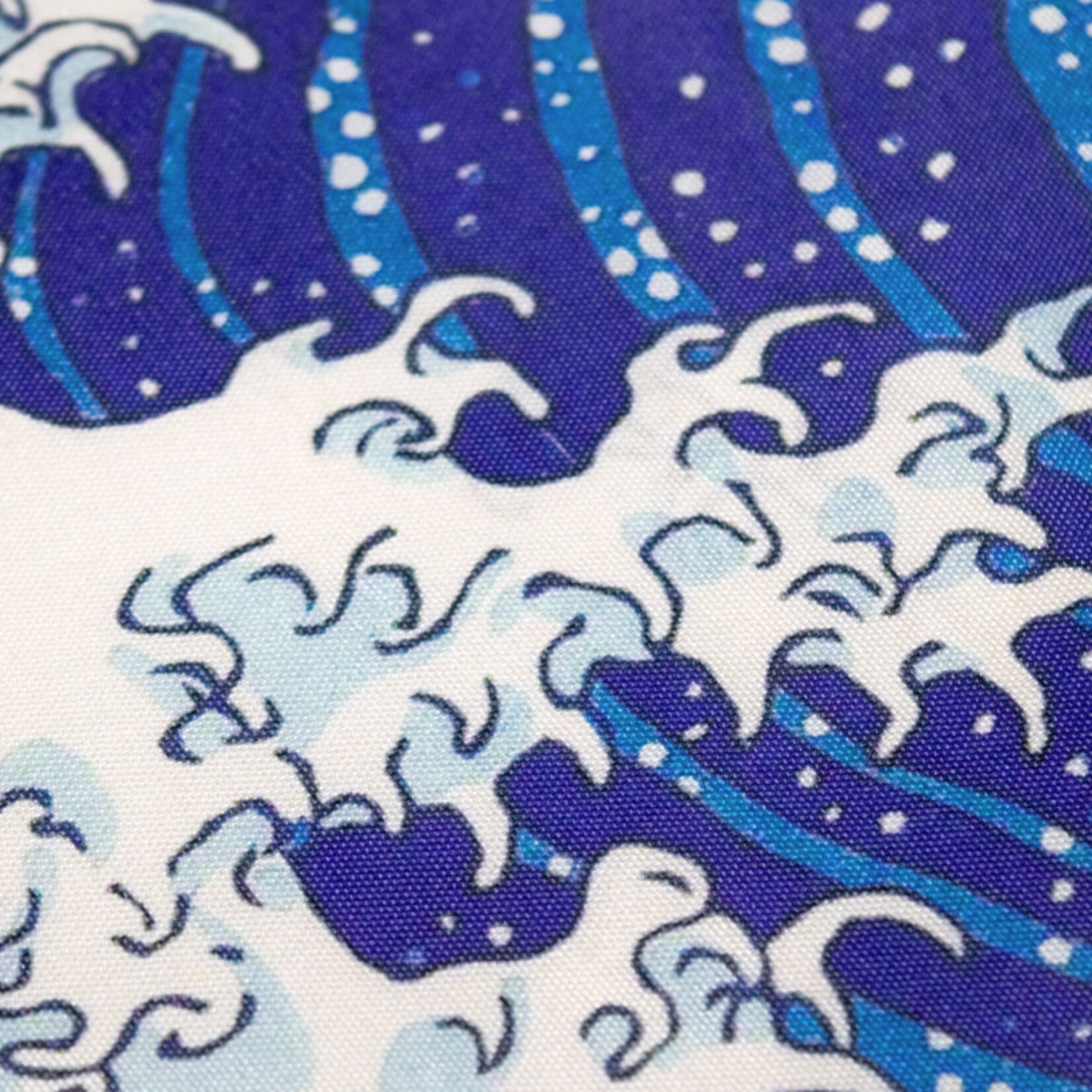 Ecology Shopping Bag Hokusai (Great Wave) 48×43cm w/ mini pouch