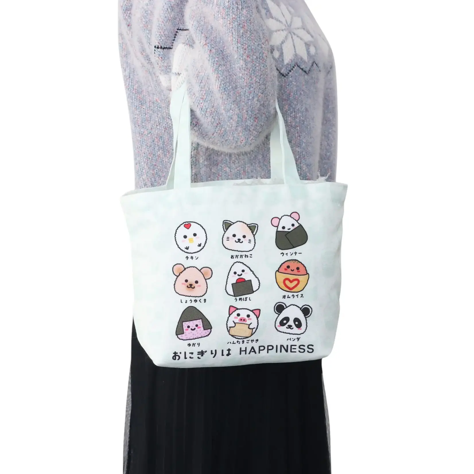 Tote Bag - Mini 9"L - Onigiri TBG06-PM