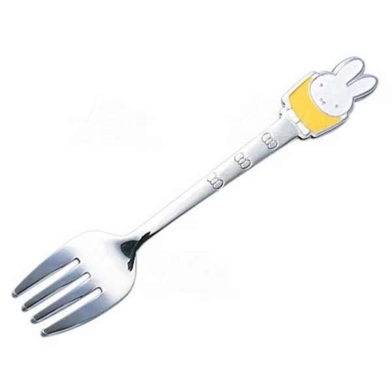 Miffy Stainless Steel Fork (Yellow)