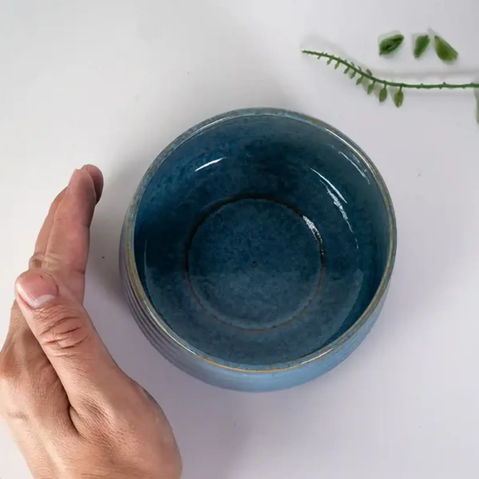 Matcha-wan Set w/whisk & scoop - Nature Blue - MCS47-NBL
