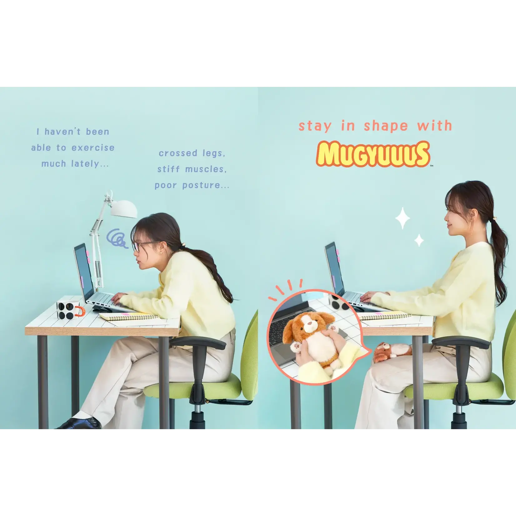 Dreams MUGYUUUS - Weighted Cuddle Toy -
