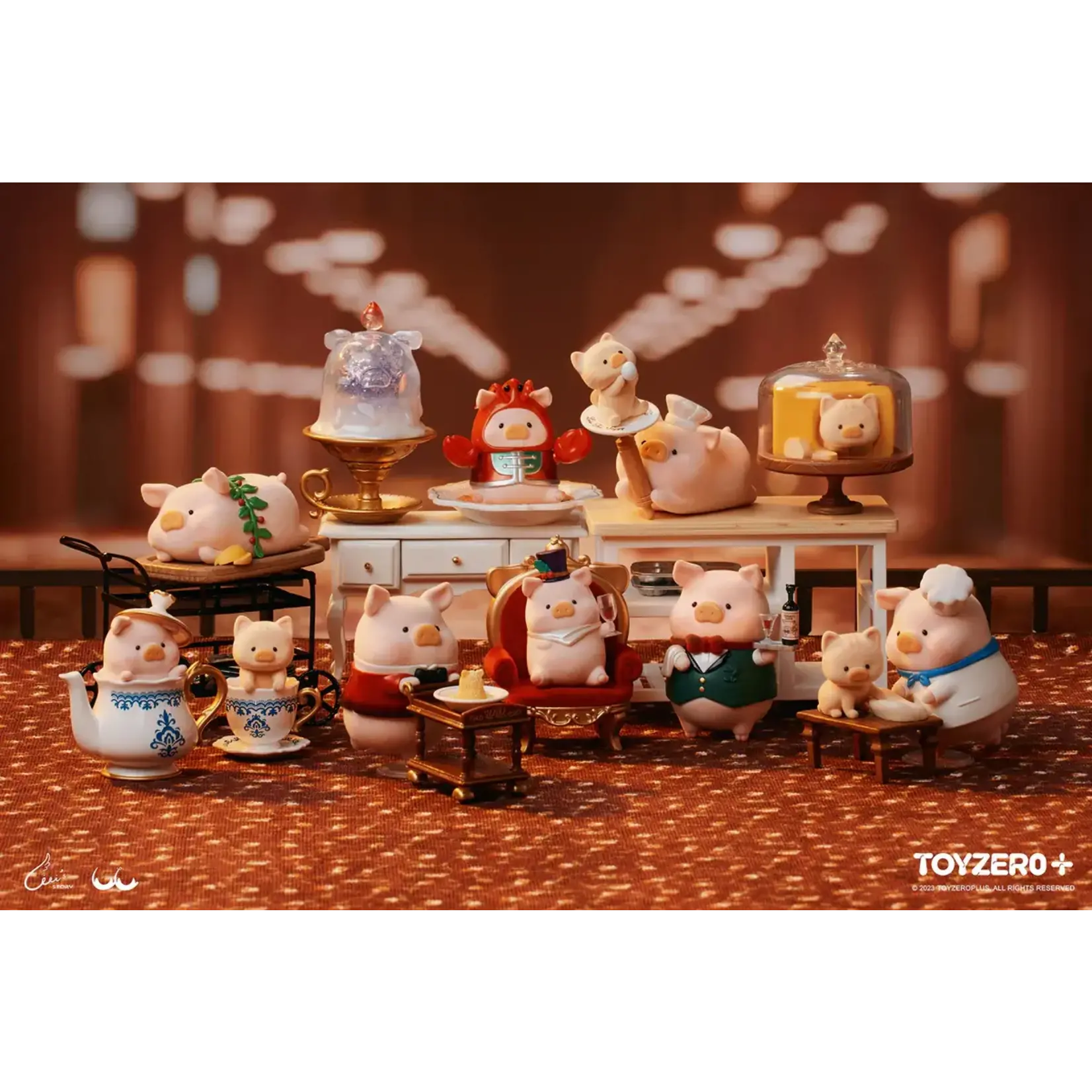 52Toys Blind Box - Lulu the Pig - The Pigchelin Restaurant