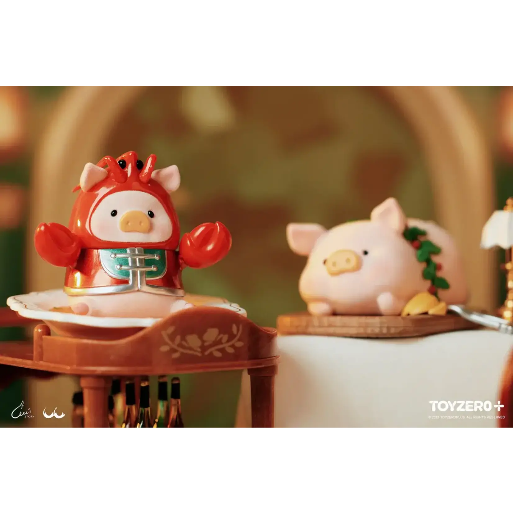 52Toys Blind Box - Lulu the Pig - The Pigchelin Restaurant