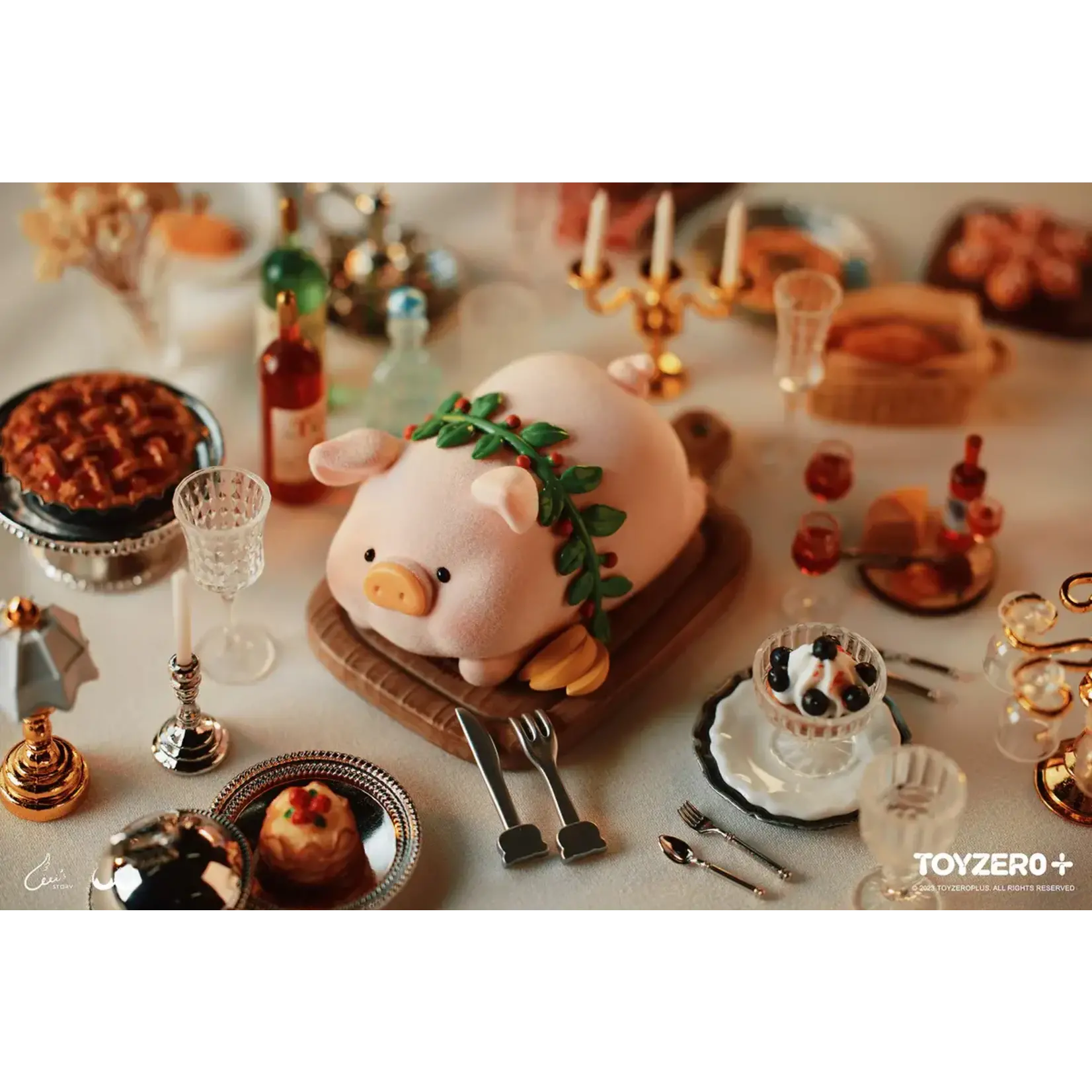 52Toys Blind Box - Lulu the Pig - The Pigchelin Restaurant