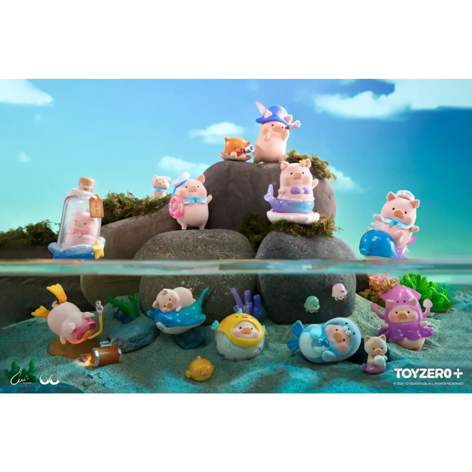 52Toys Blind Box - Lulu the Pig - Ocean Series