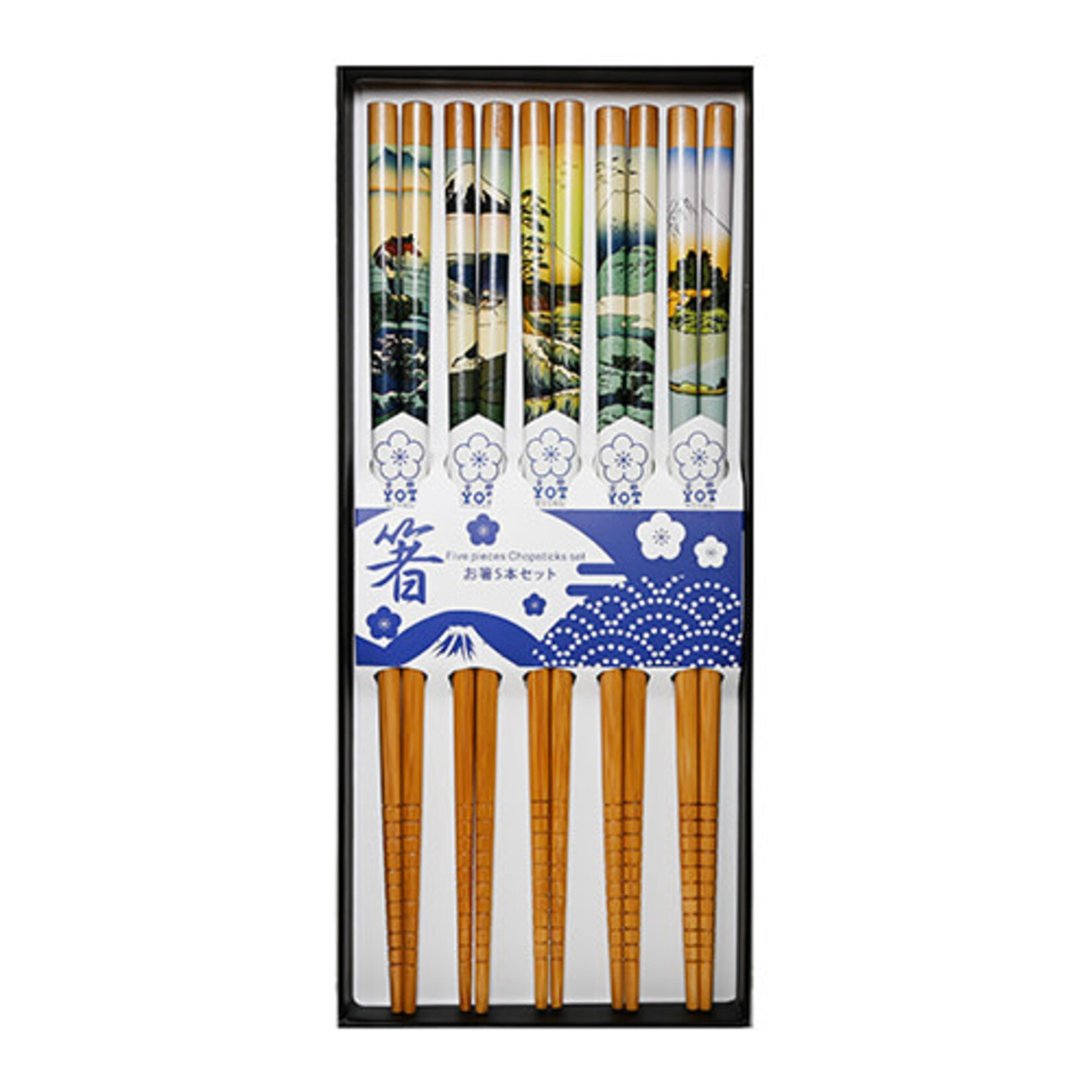 Scenes of Mt. Fuji Chopsticks Boxed Set - CH190