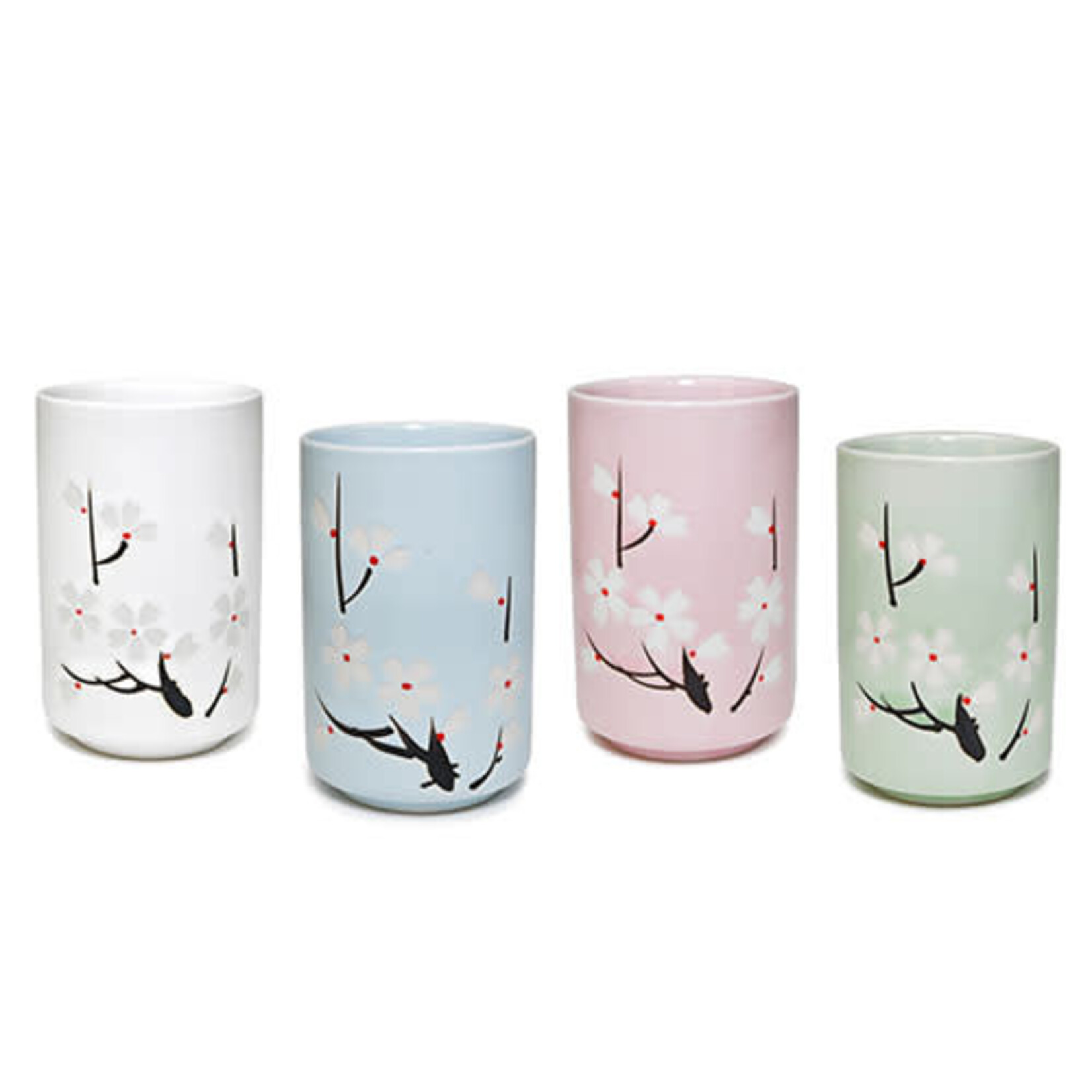 Teacup - Set of 4 Ume (Plum) - SYC4-A