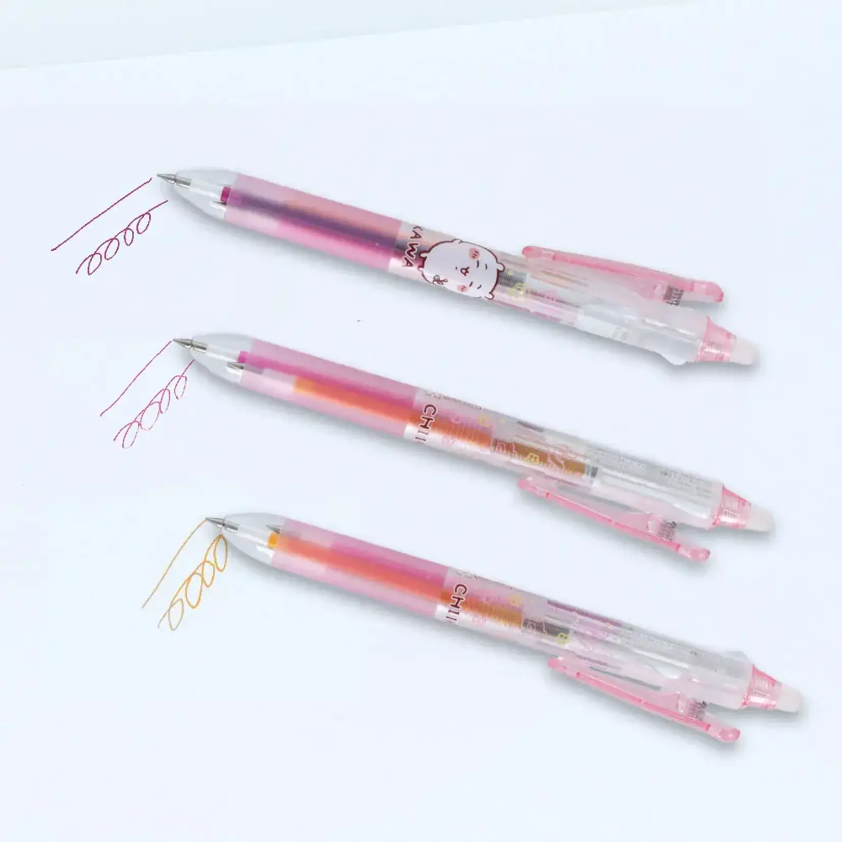 Sun Star Ball Point Pen - Chiikawa 3 color Pen