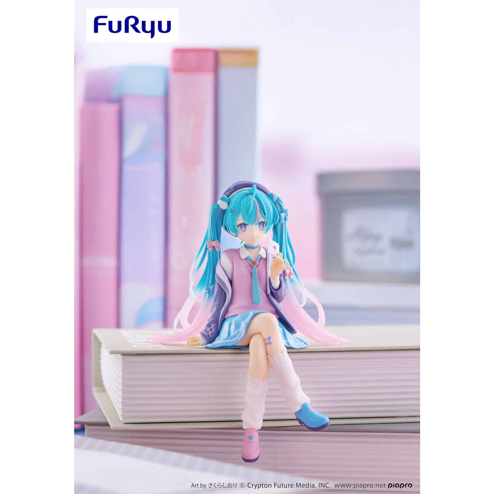 FuRyu Hatsune Miku Noodle Stopper Figure (Love Blazer Navy Color ver.) AMU-SHP2541-CI