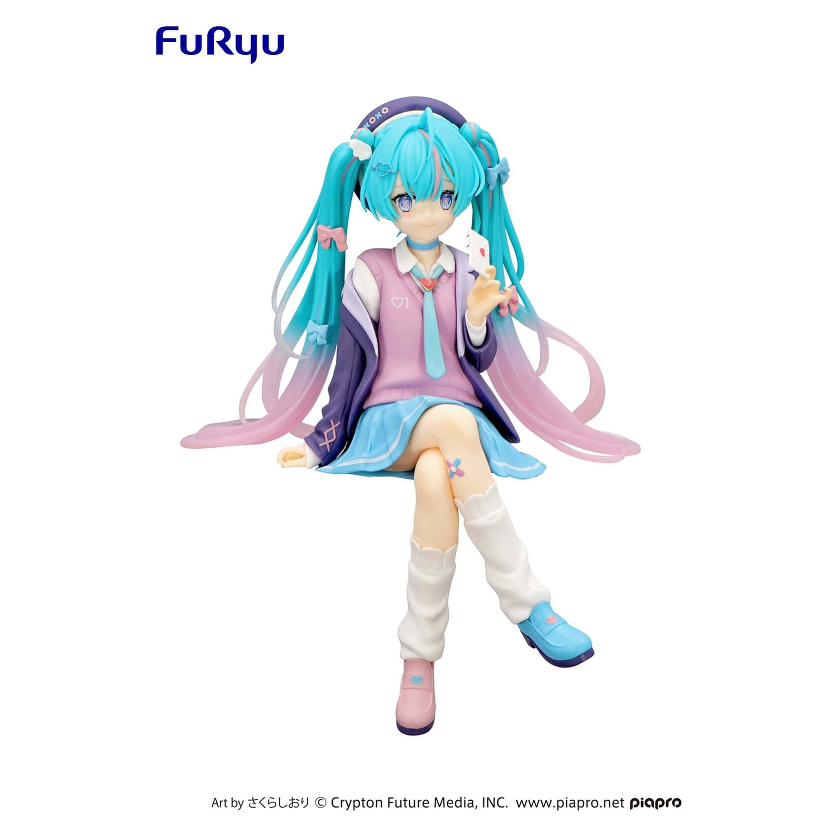 FuRyu Hatsune Miku Noodle Stopper Figure (Love Blazer Navy Color ver.) AMU-SHP2541-CI