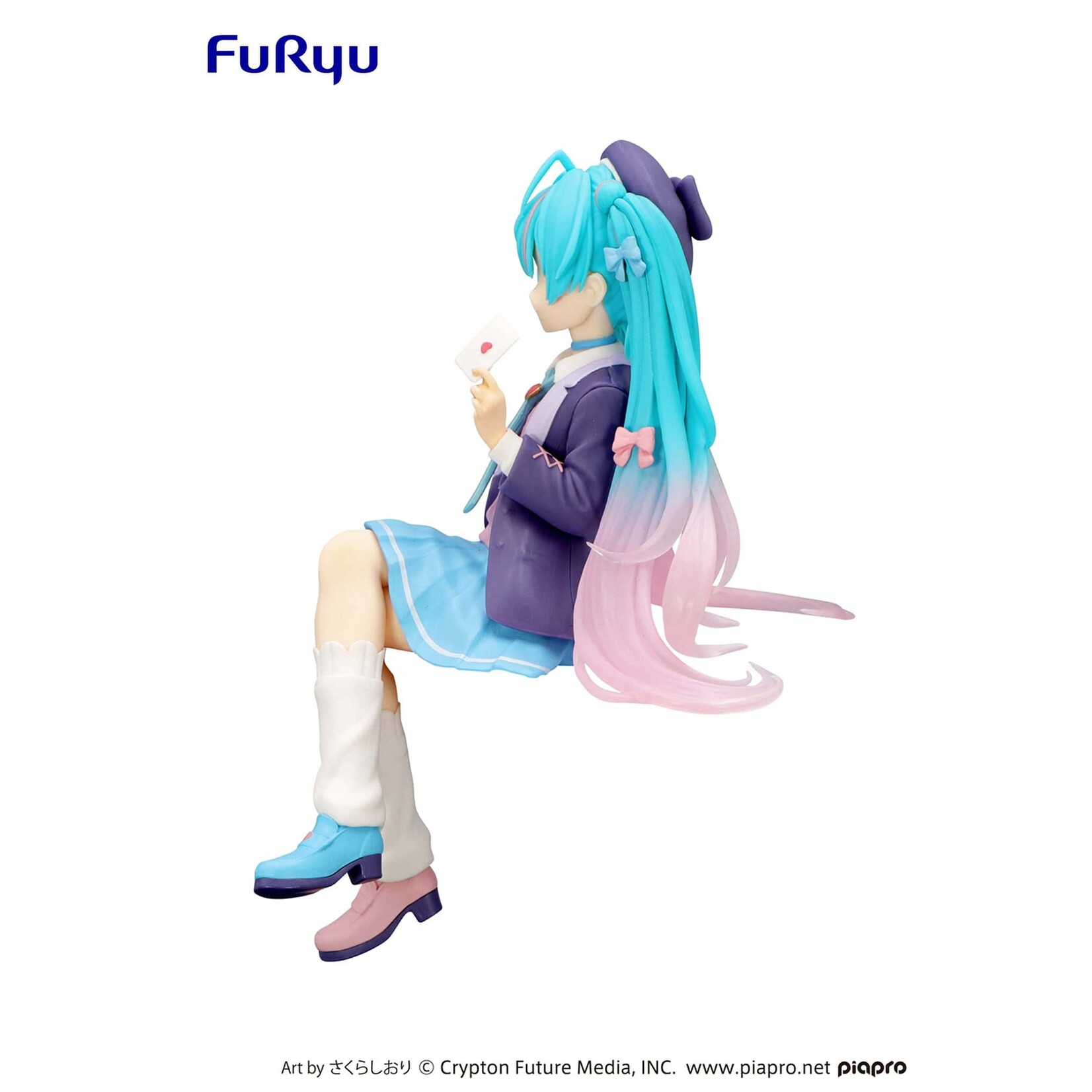 FuRyu Hatsune Miku Noodle Stopper Figure (Love Blazer Navy Color ver.) AMU-SHP2541-CI