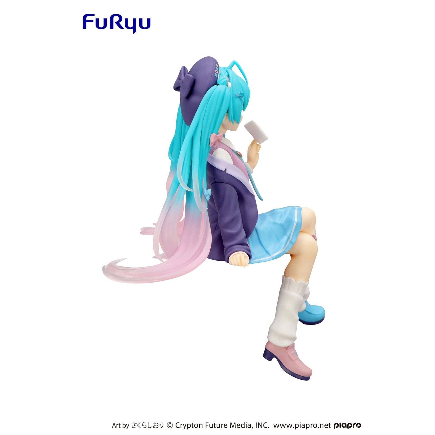 FuRyu Hatsune Miku Noodle Stopper Figure (Love Blazer Navy Color ver.) AMU-SHP2541-CI