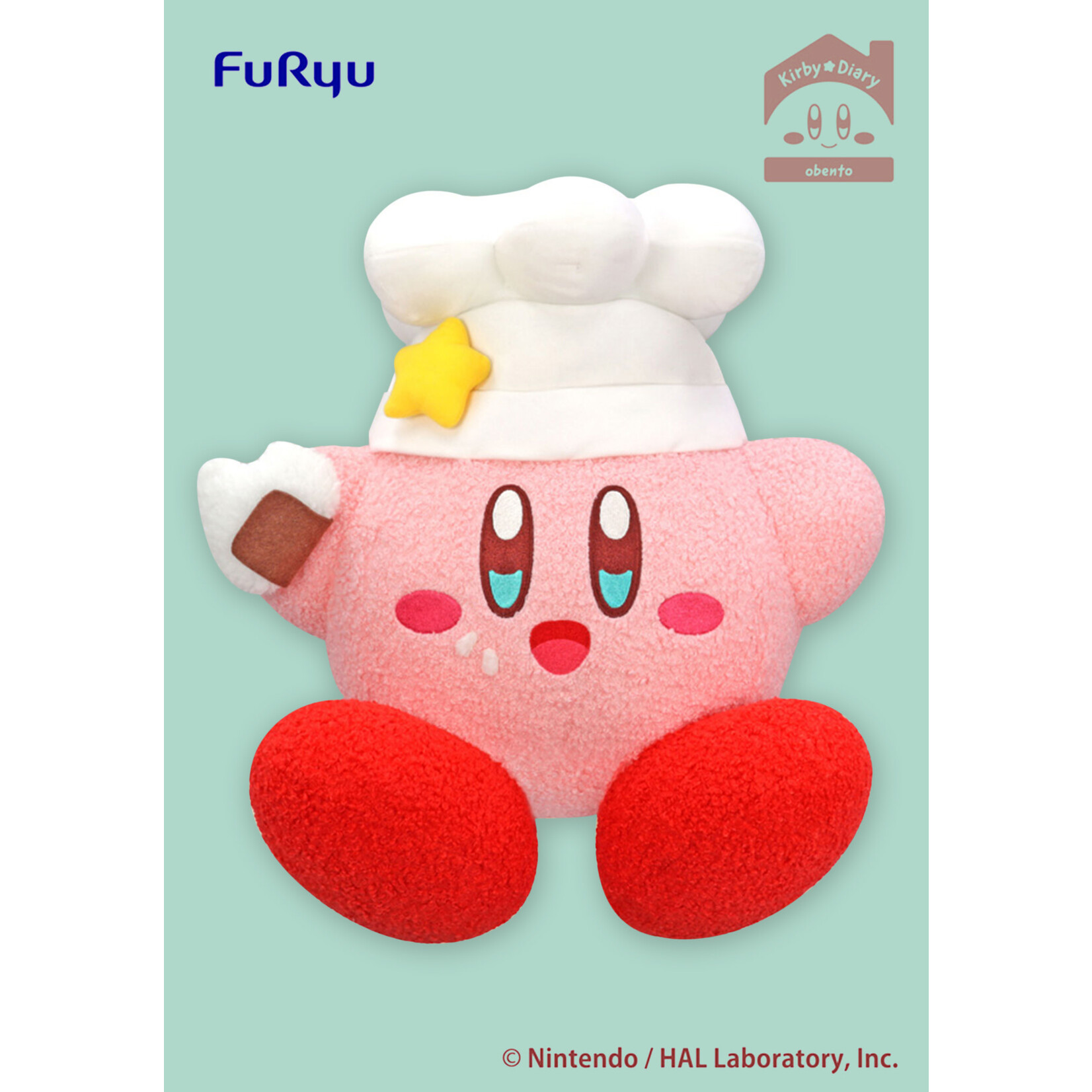 FuRyu Kirby Diary Obento Big Plush Toy (Cook) 11.8″ AMU-SHP2160-CI