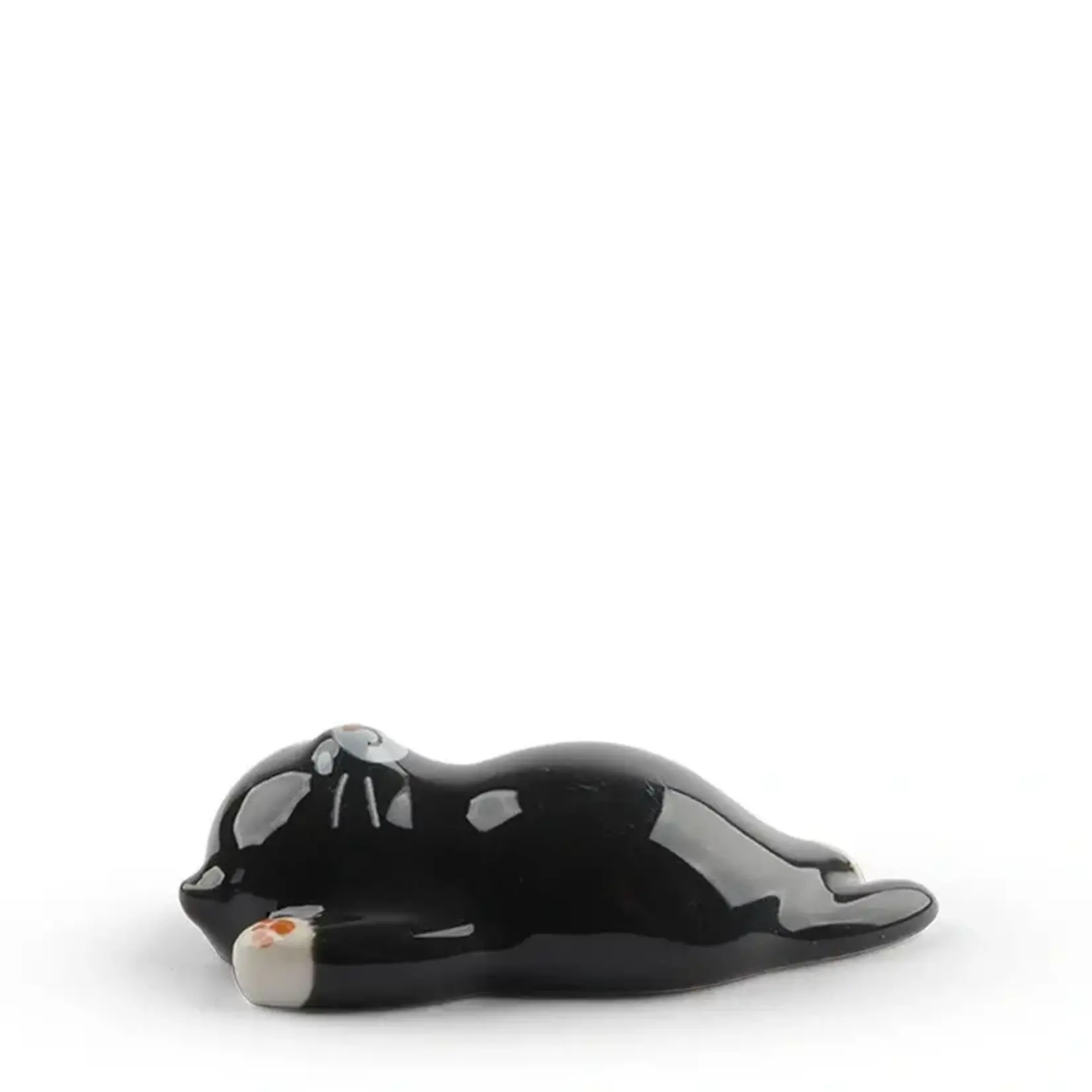 Chopstick Rest - Cat Kuro Relaxing - MG-38953