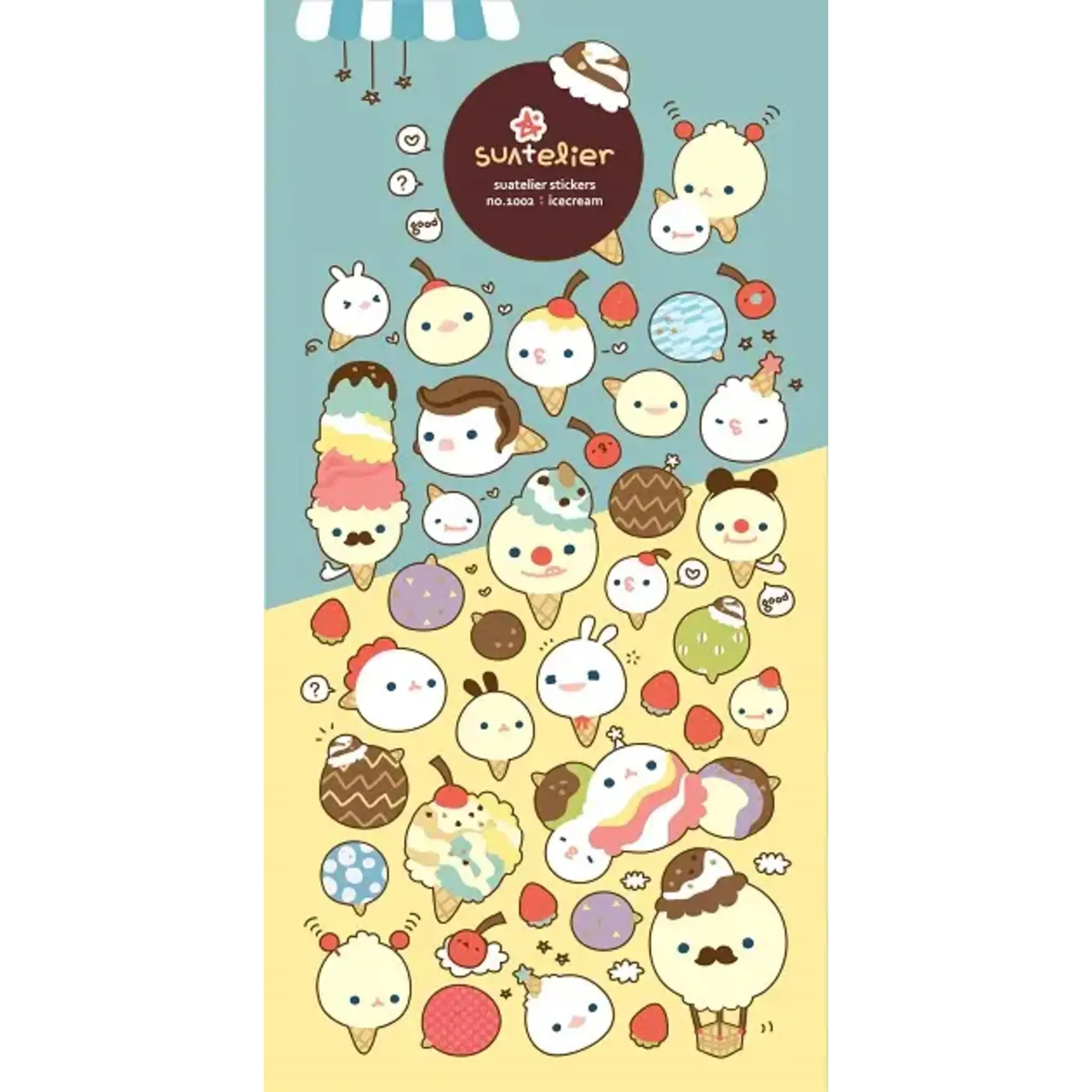 Suatelier Ice Cream Stickers - 01002