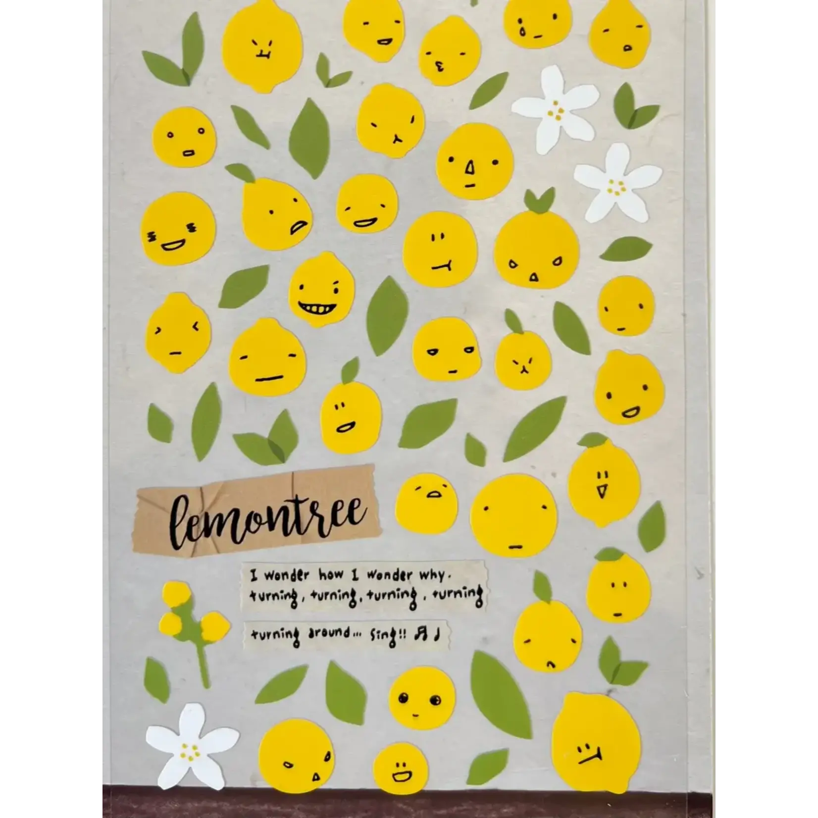 Suatelier Lemon Tree Stickers - 01054