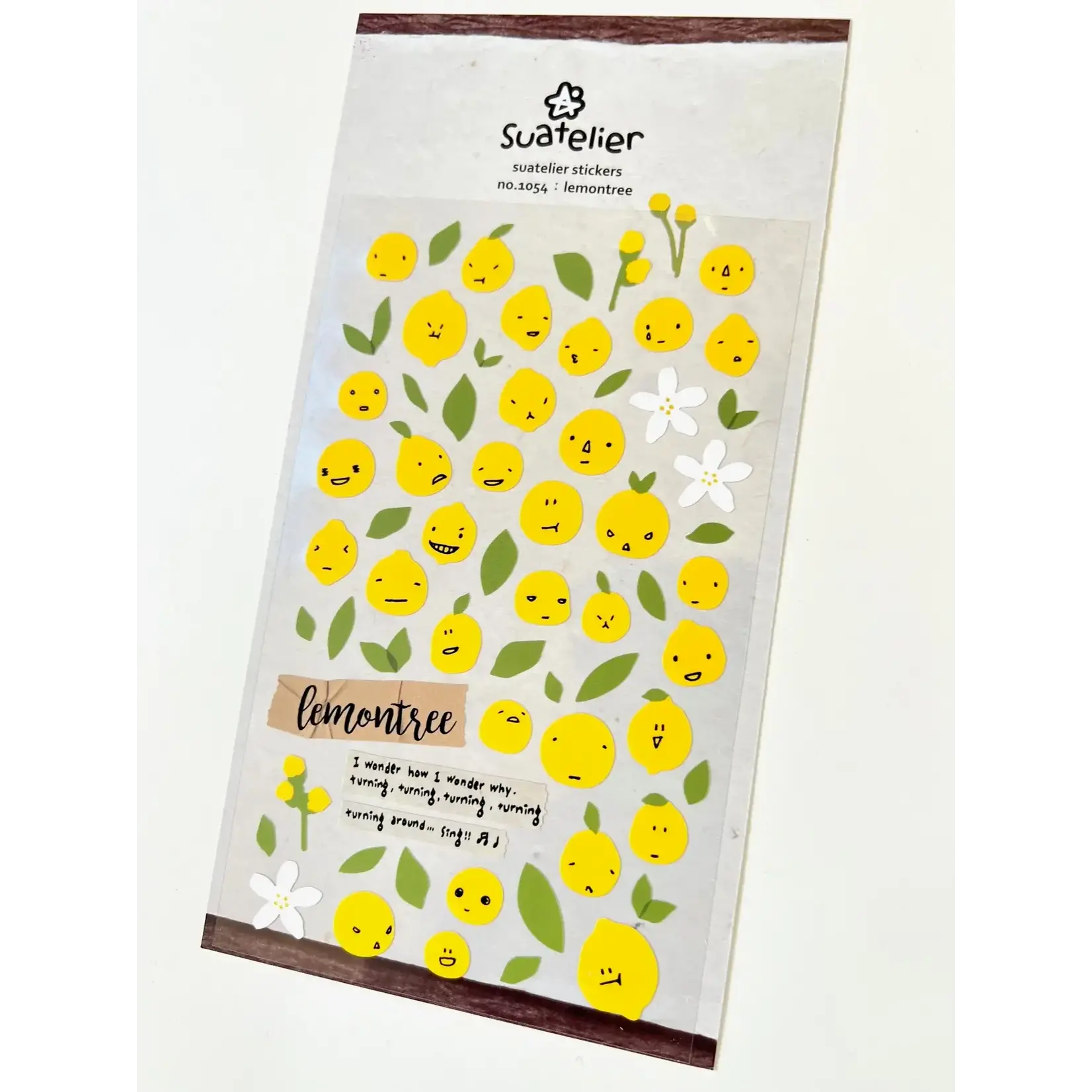 Suatelier Lemon Tree Stickers - 01054
