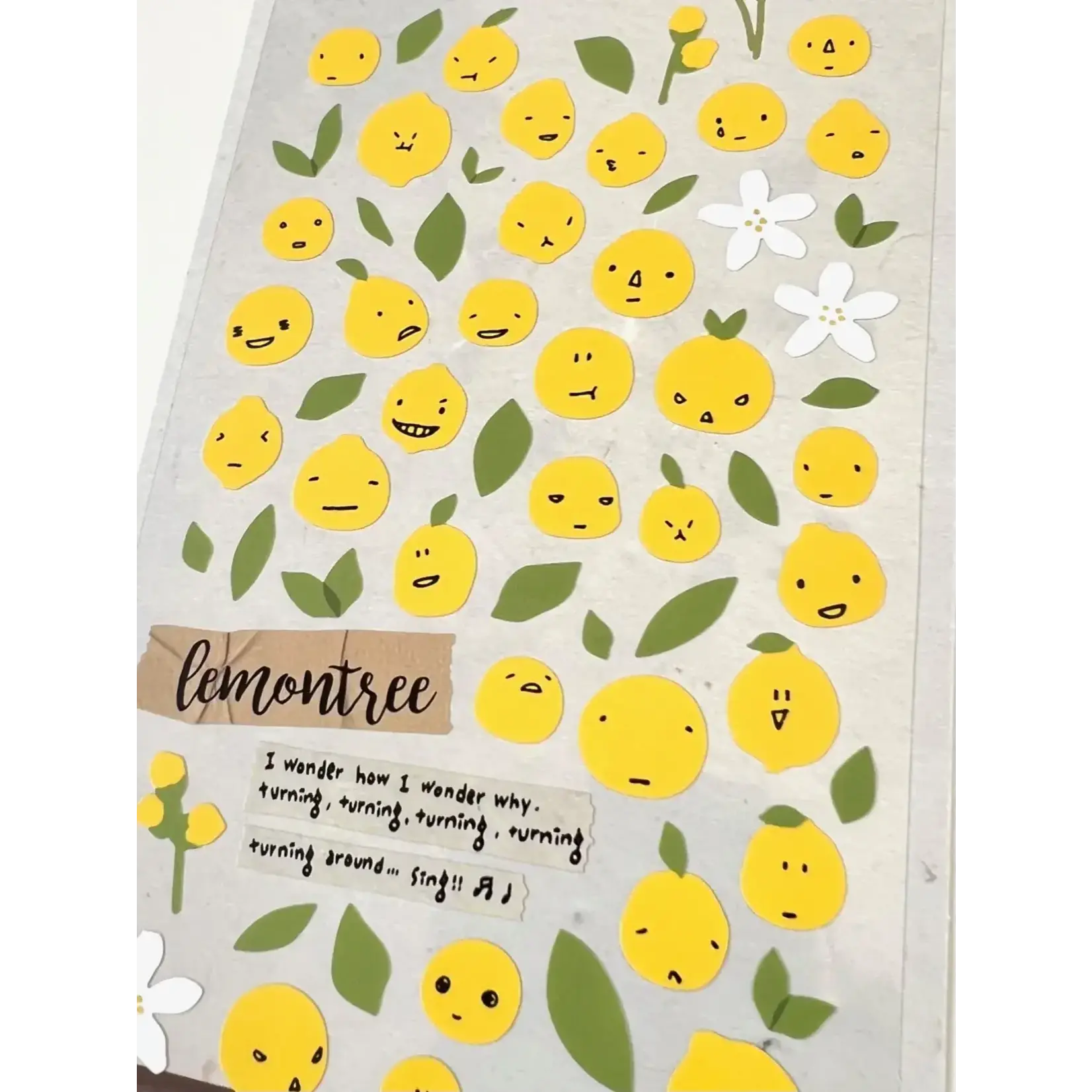 Suatelier Lemon Tree Stickers - 01054