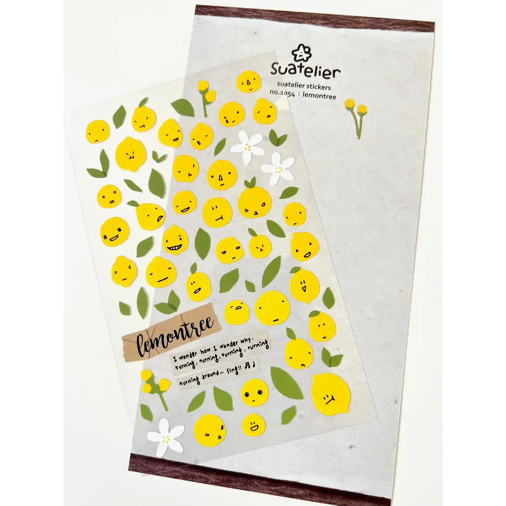 Suatelier Lemon Tree Stickers - 01054