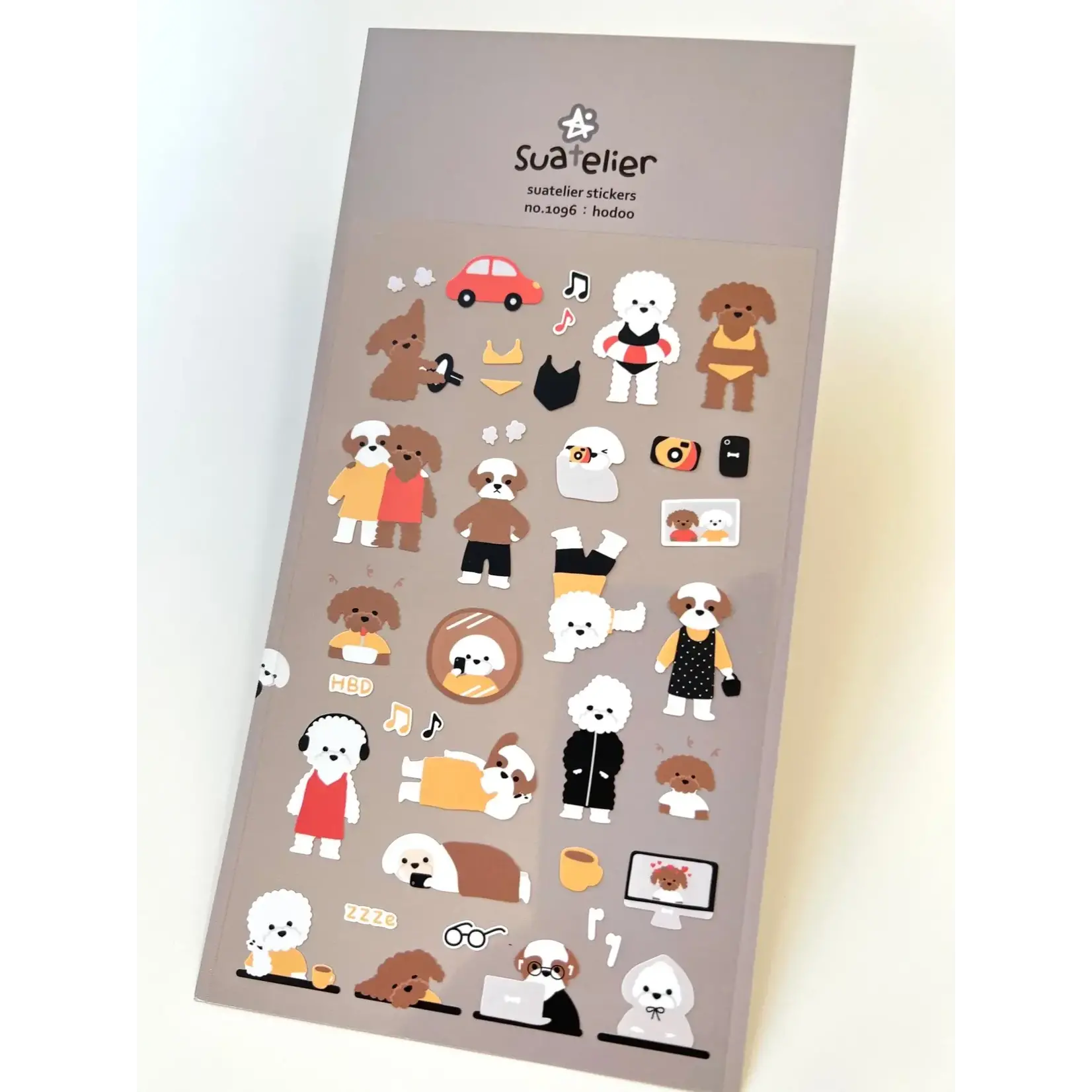 Suatelier Hodoo Puppy Life Stickers - 01096